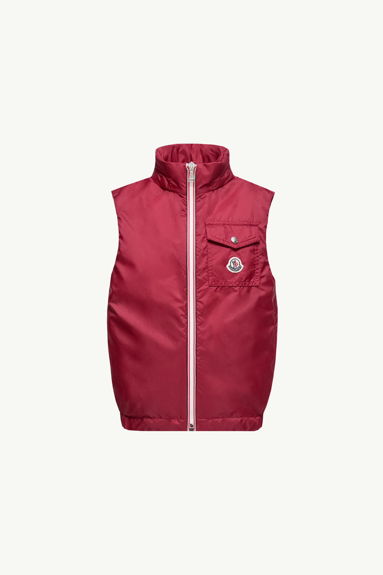 Sacide Vest Boy Dark Red Moncler 0