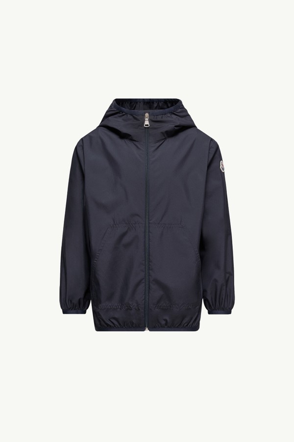 Moho Hooded Jacket Boy Navy Blue Moncler 0