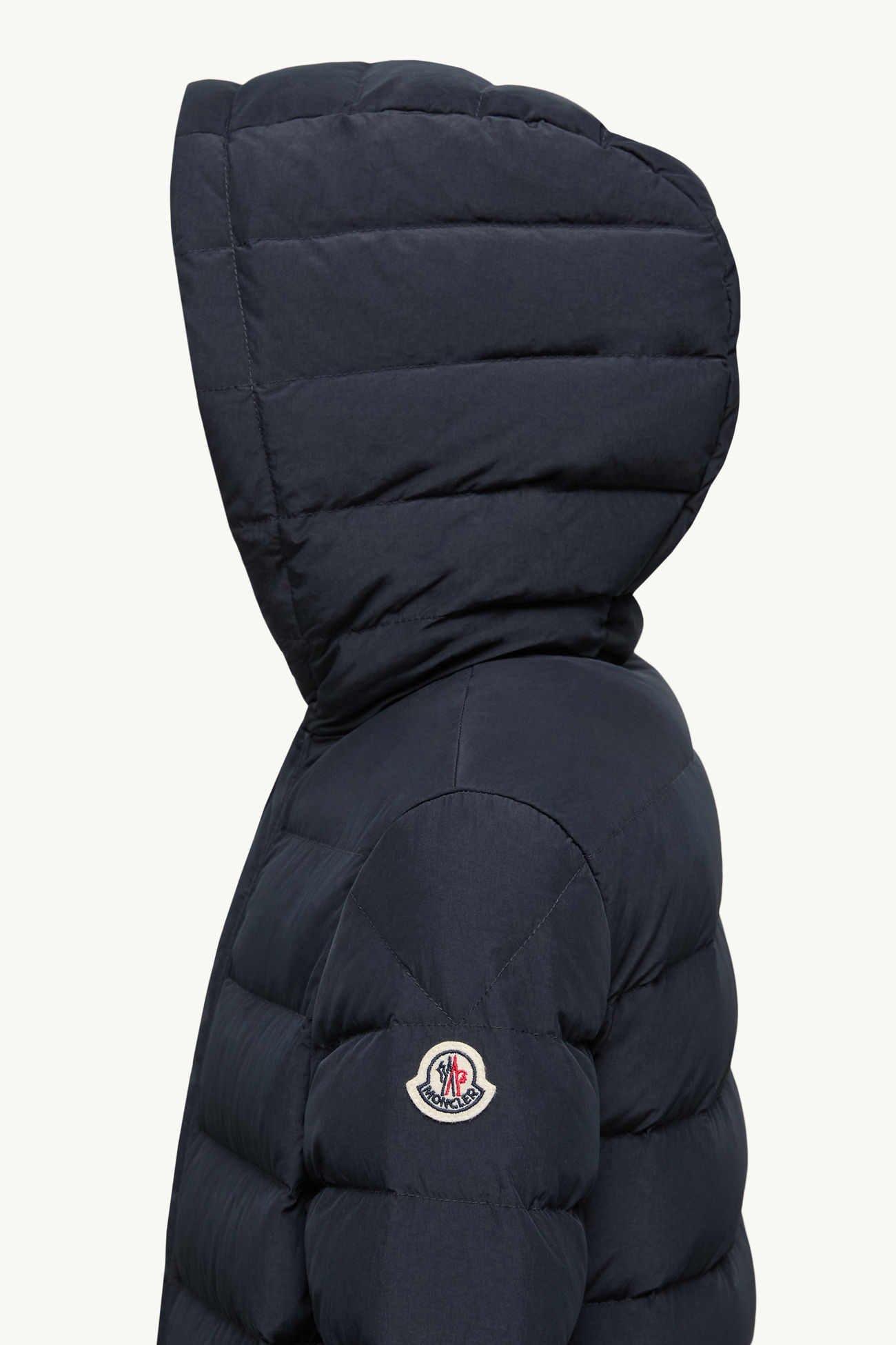 Plumífero con capucha Burhan Niño Azul marino Moncler 1