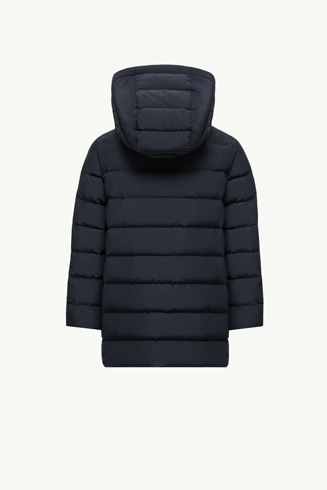 Piumino Burhan Con Cappuccio Bambino Blu Navy Moncler 2