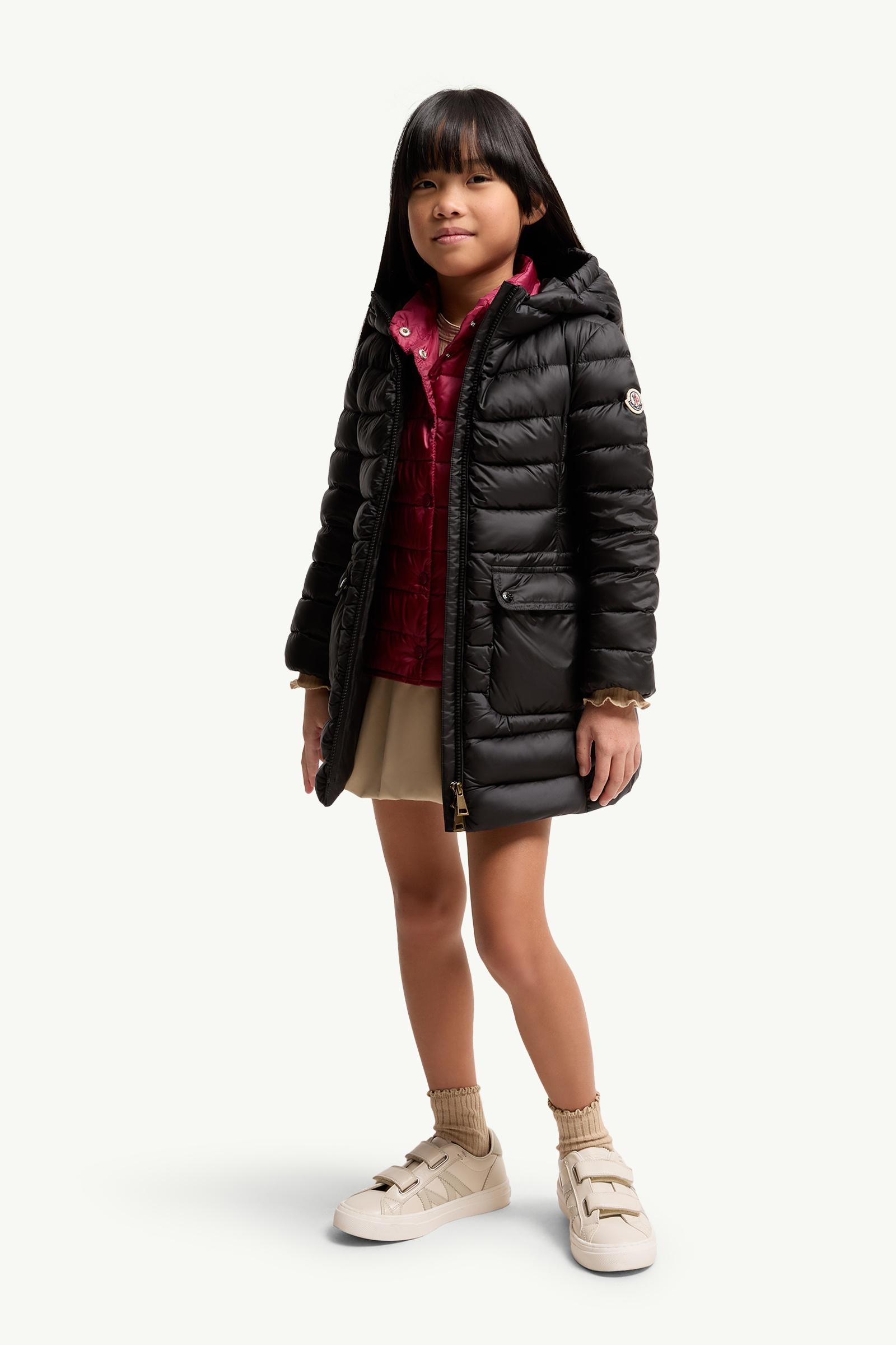 Black Adile Hooded Down Jacket - Down Jackets & Vests for Children