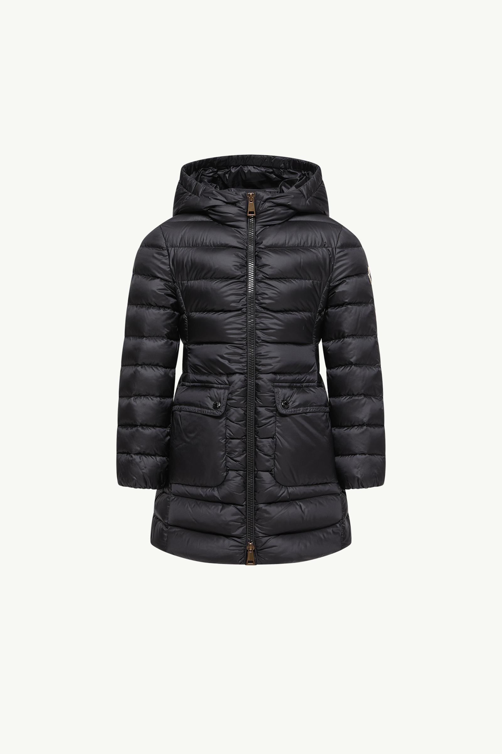 Black Adile Hooded Down Jacket - Down Jackets & Vests for Children