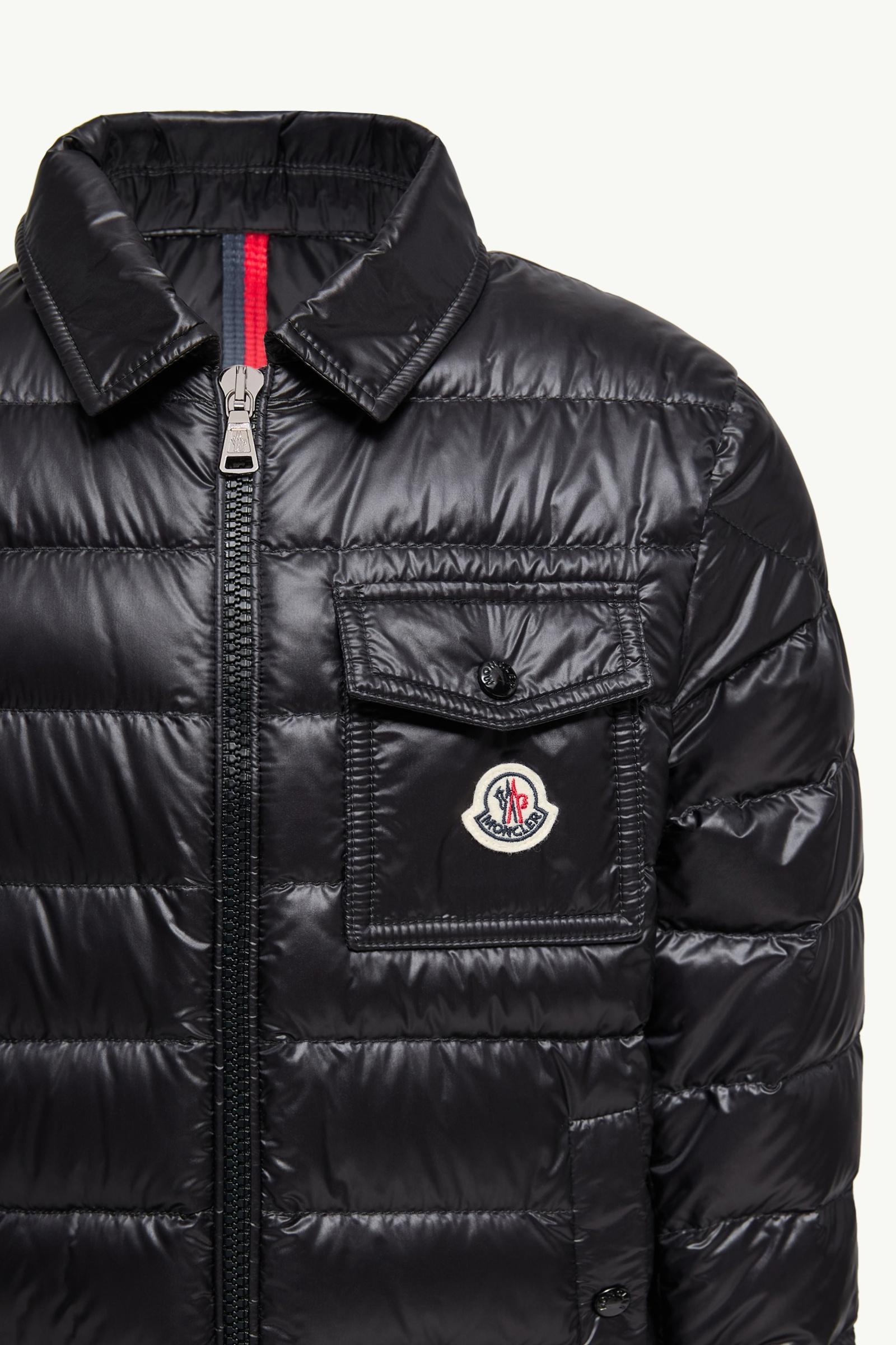 Black Mourillon Down Shirt Jacket - Down Jackets & Vests for