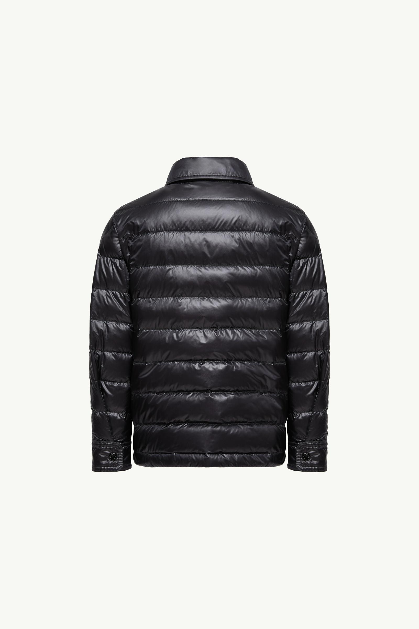 Black Mourillon Down Shirt Jacket - Down Jackets & Vests for