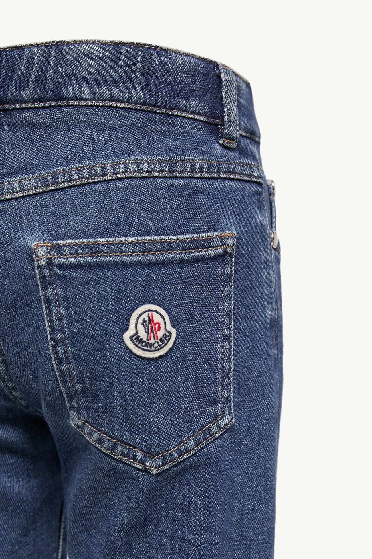 Jean droit Garçon Bleu Jean Moncler 2