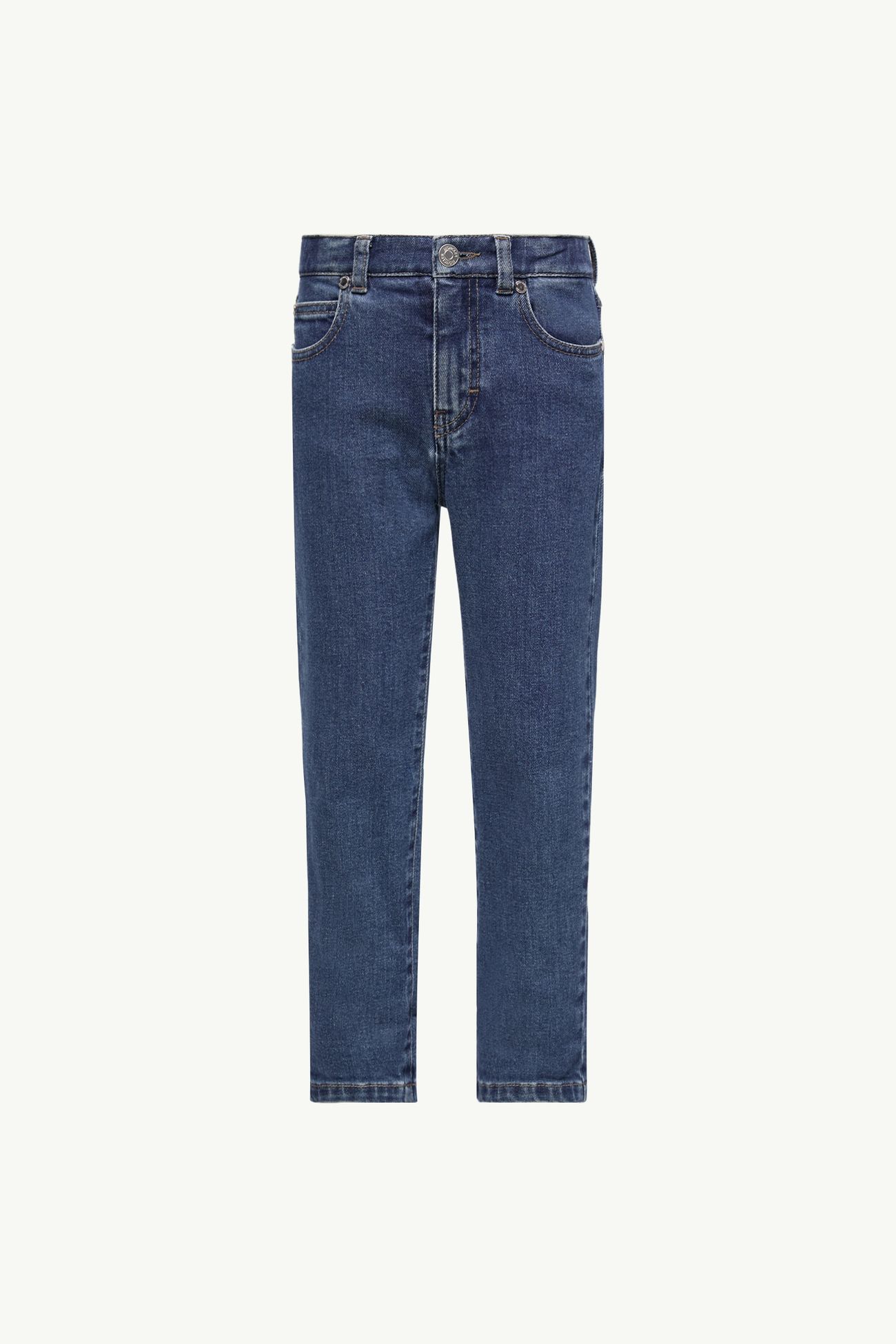 Jeans mit geradem Bein Jungen Jeansblau Moncler 0