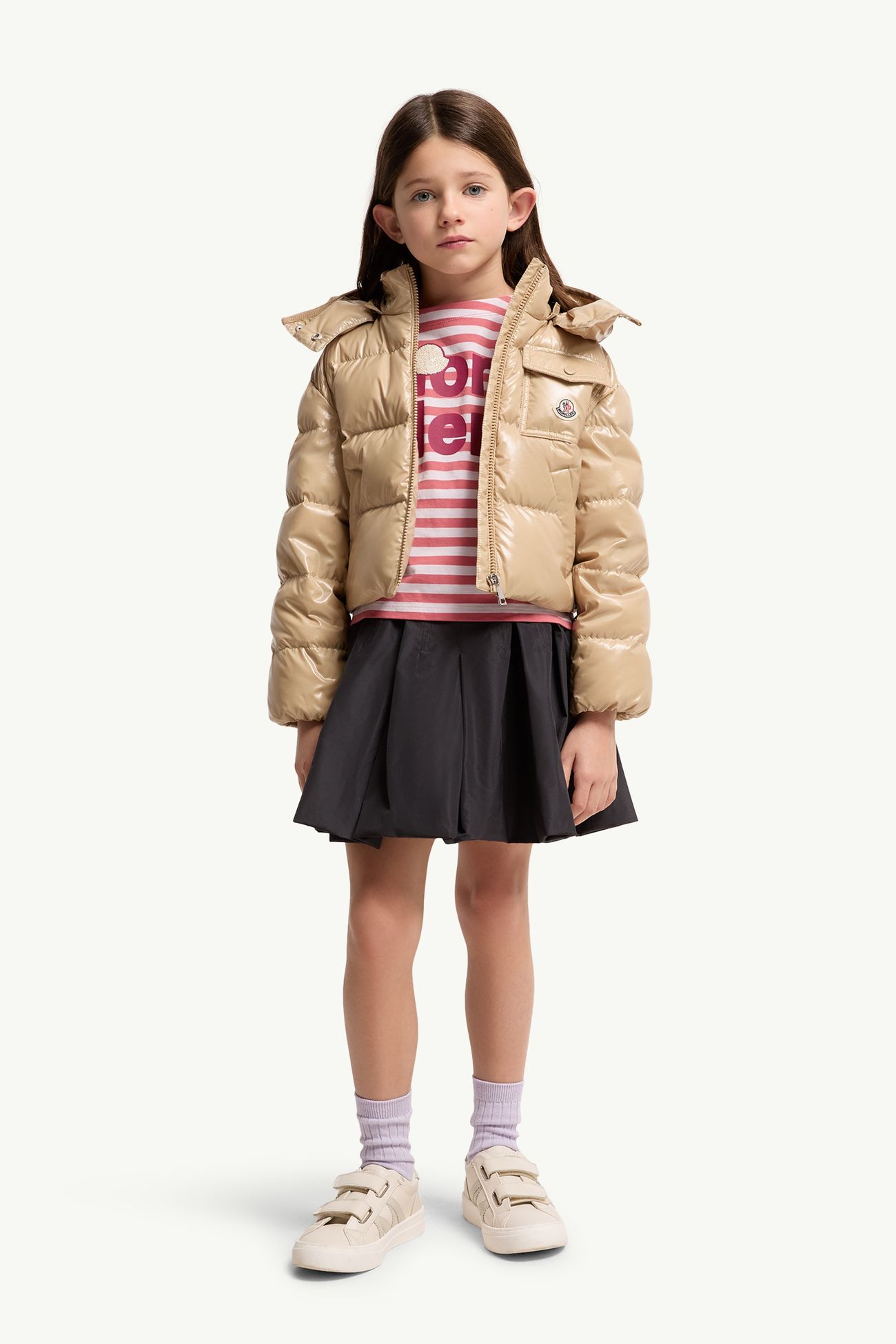 ショートパンツ ガールズ デニムブルー Moncler 1