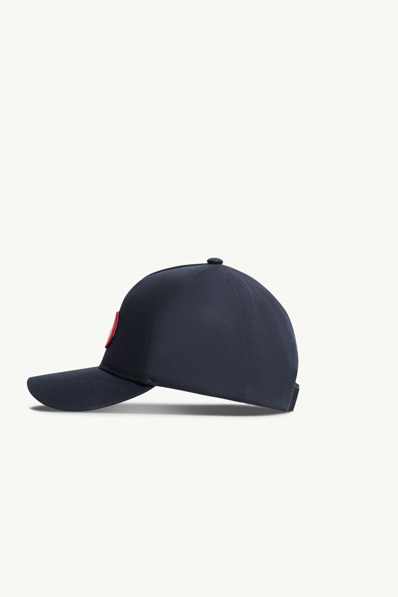 Casquette en coton à logo tricolore Garçon Bleu marine Moncler 2