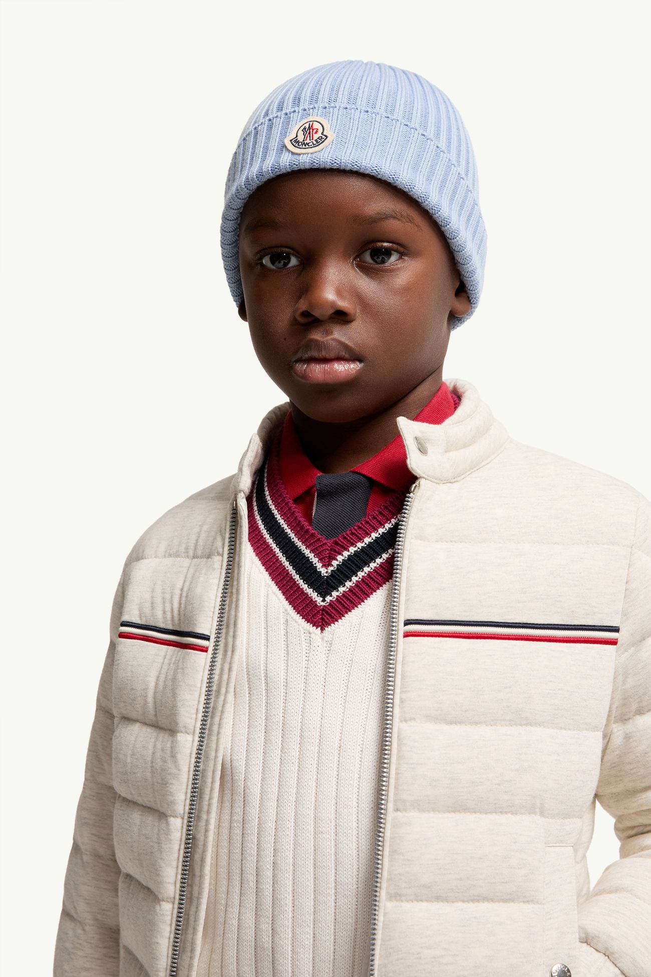 Gorro de lana Niño Azul claro Moncler 1