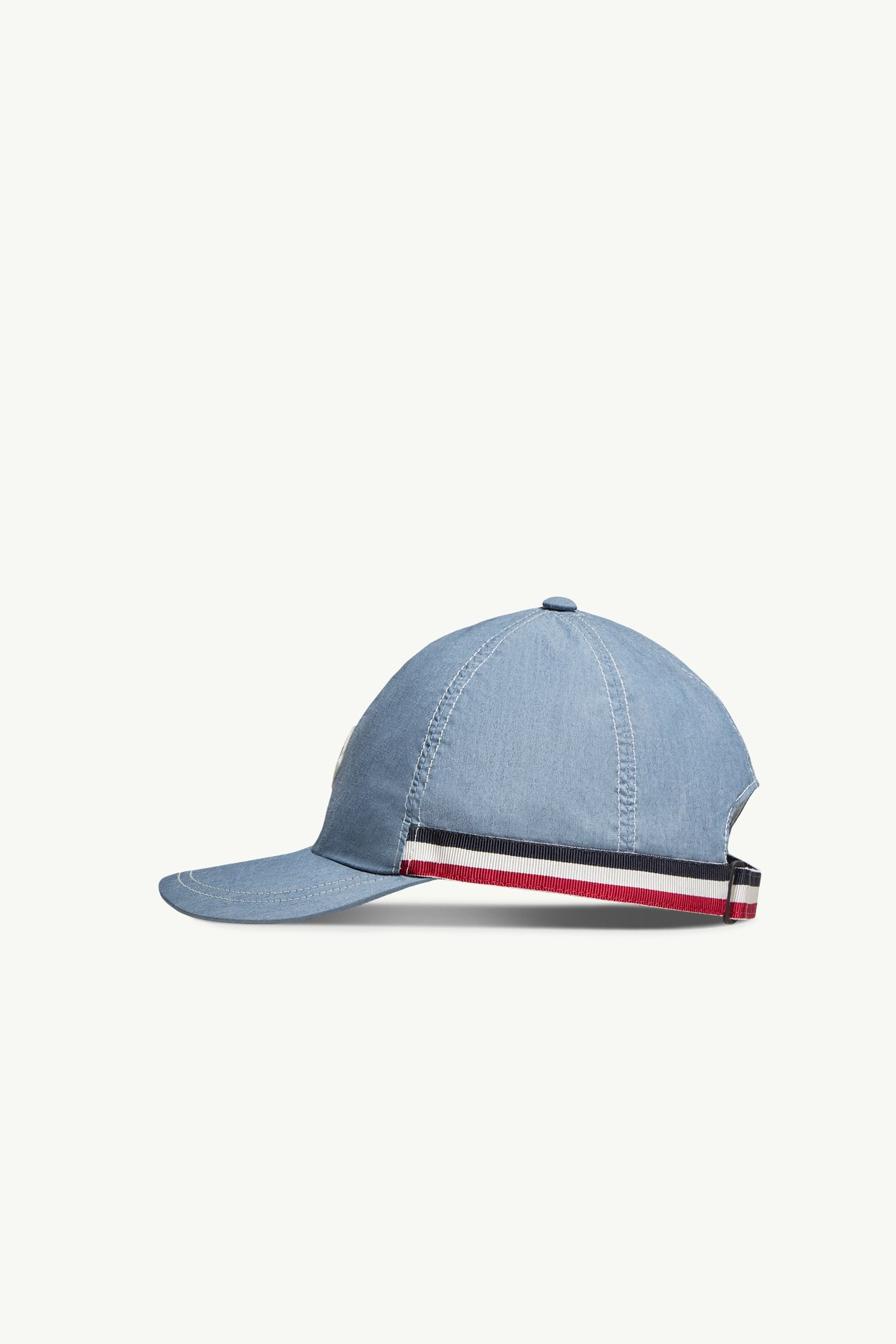 Baseballkappe aus Chambray Jungen Hellblau Moncler 2