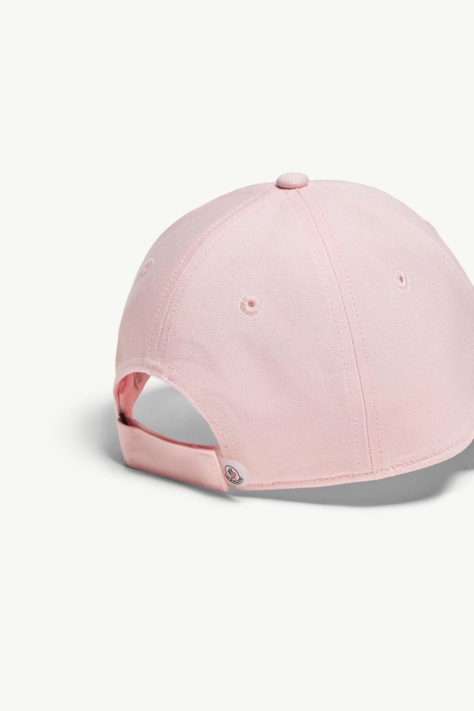 Light Pink Cotton Gabardine Baseball Hat - Accessories & Shoes for