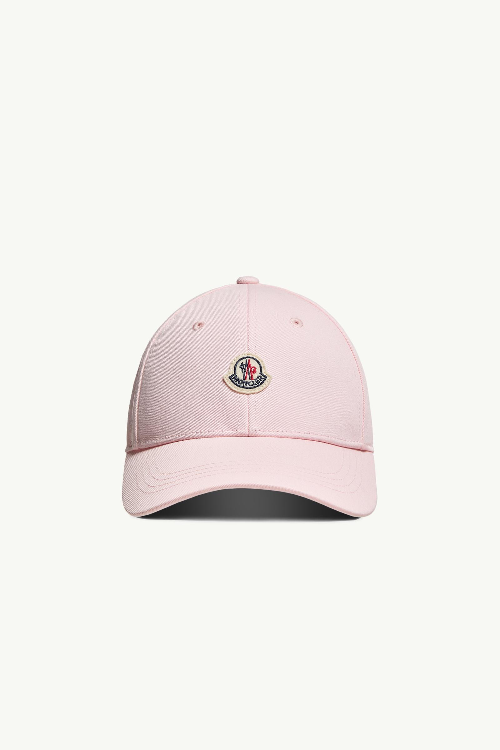 Light Pink Cotton Gabardine Baseball Hat - Accessories & Shoes for