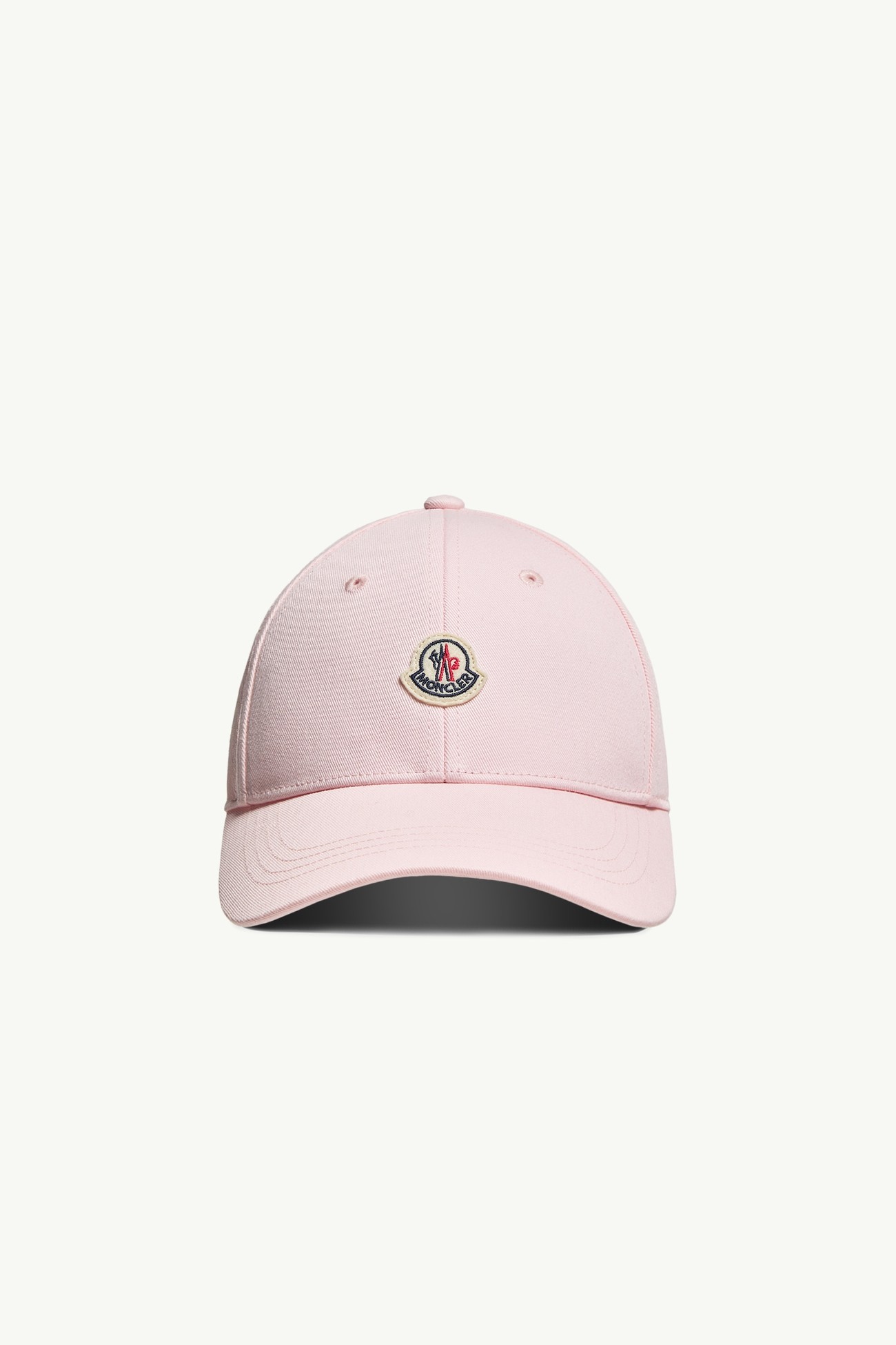 Cotton Gabardine Baseball Hat Girl Light Pink Moncler 0