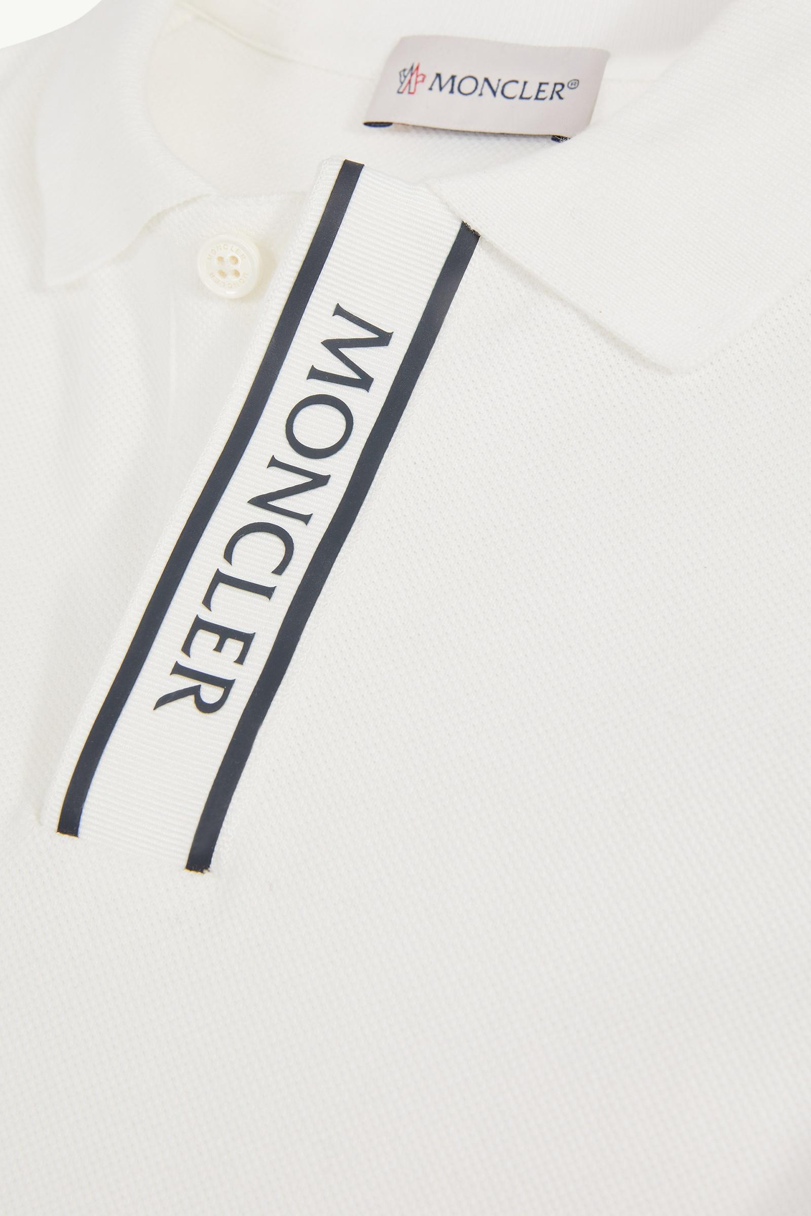 White Logo-Trimmed Cotton Piquet Polo Shirt - Polos & T-shirts for