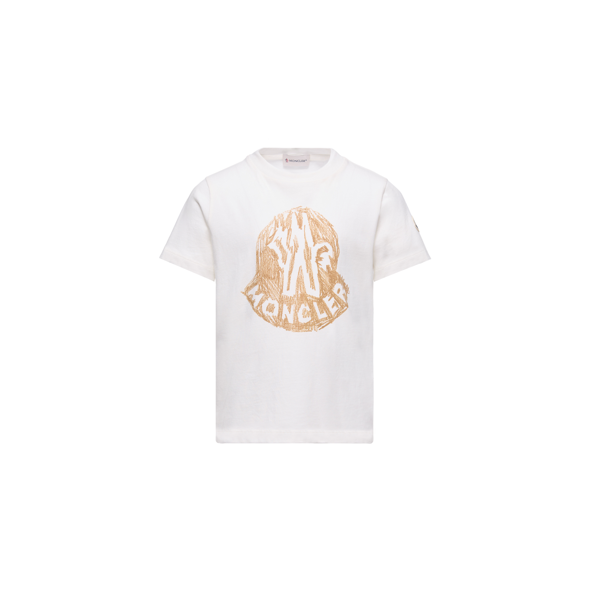 Moncler Enfant Boys T-shirt - White - 10Y - Cotton
