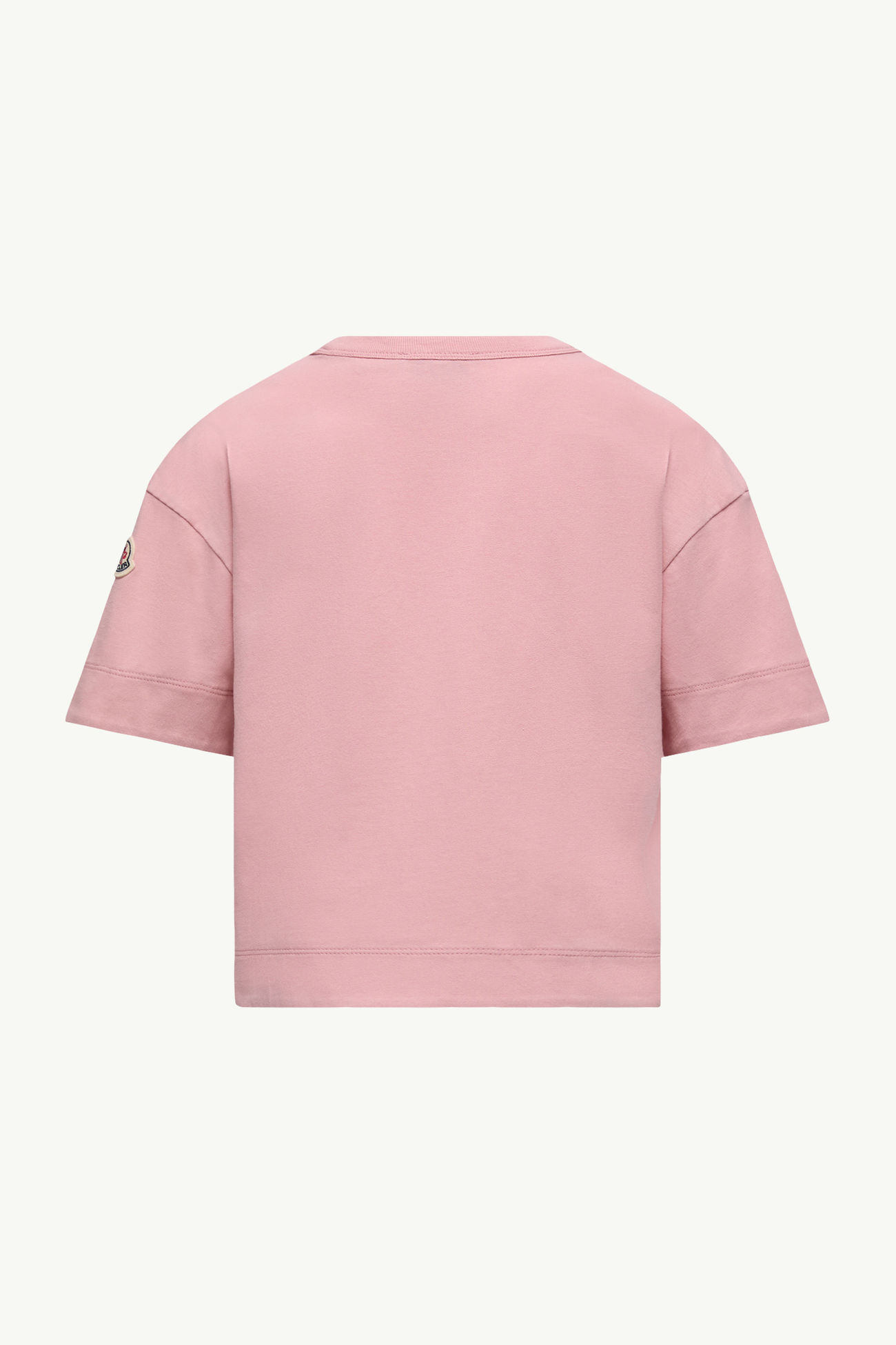 女童标识棉质平纹针织T恤 女童 玫瑰粉色 Moncler 2