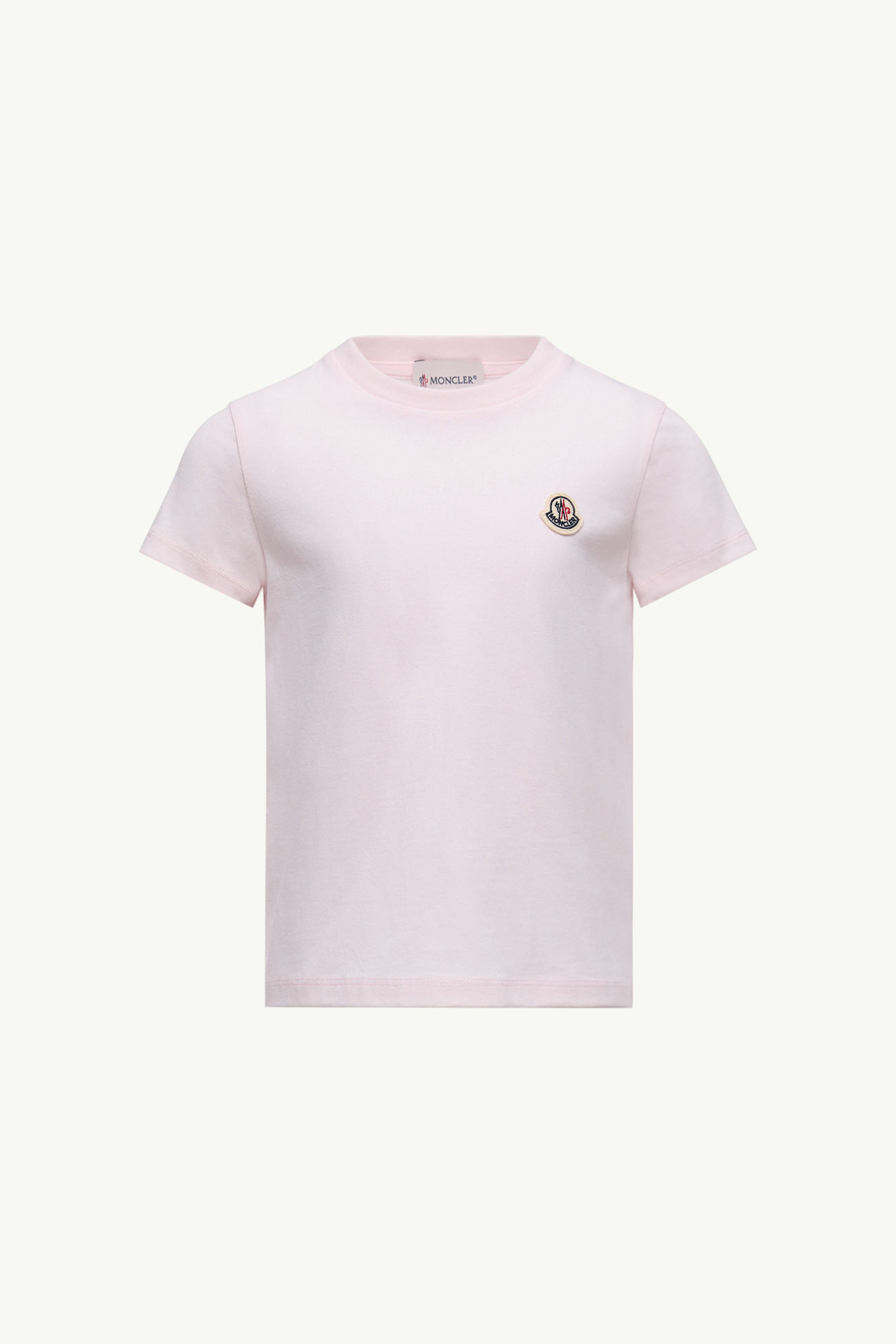 로고 패치 코튼 티셔츠(3장 세트) 키즈 여아 粉色 & 黄色 & 米色 Moncler 1