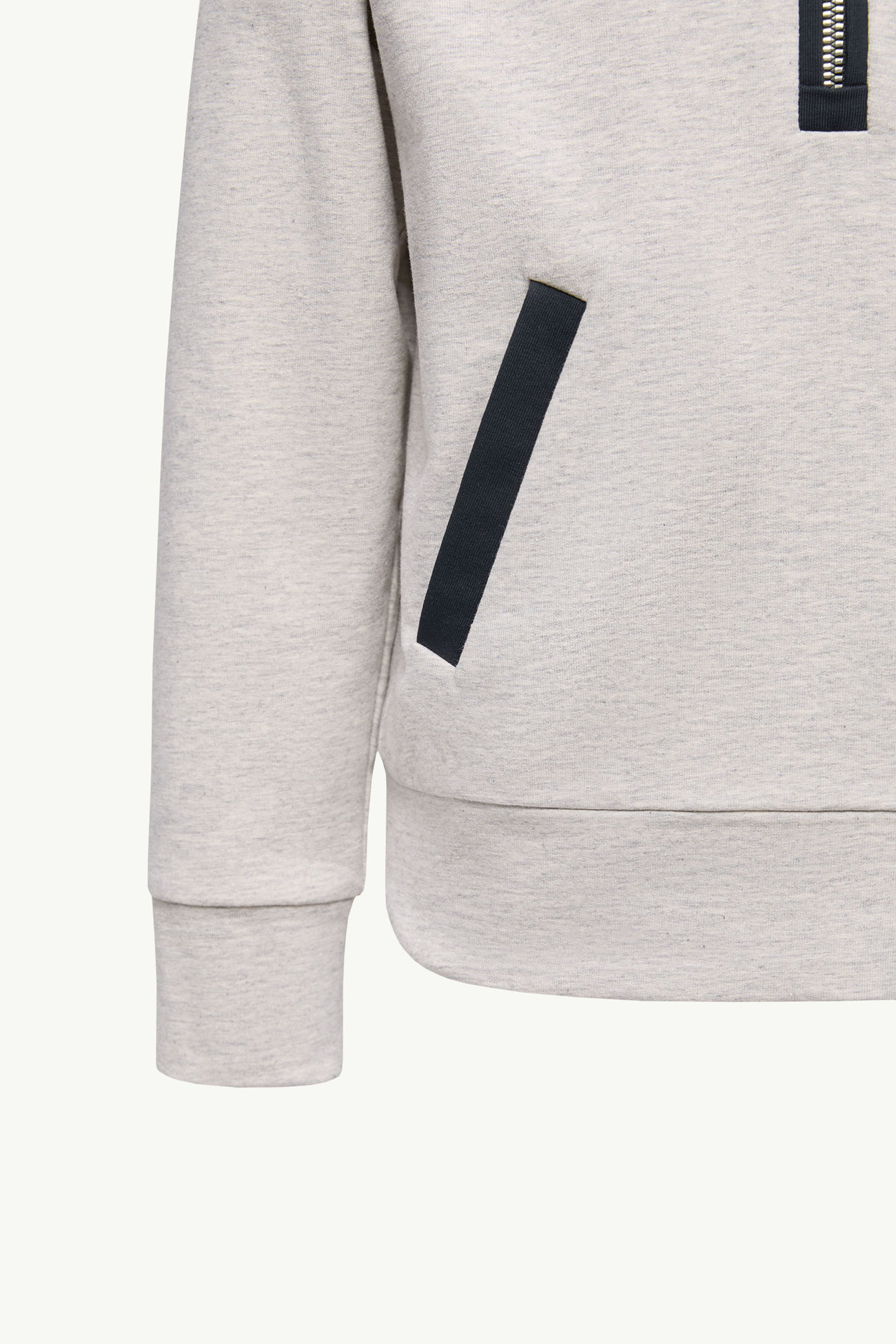 Logo Crest Stretch Cotton Polo Neck Boy Ice Gray Moncler 3