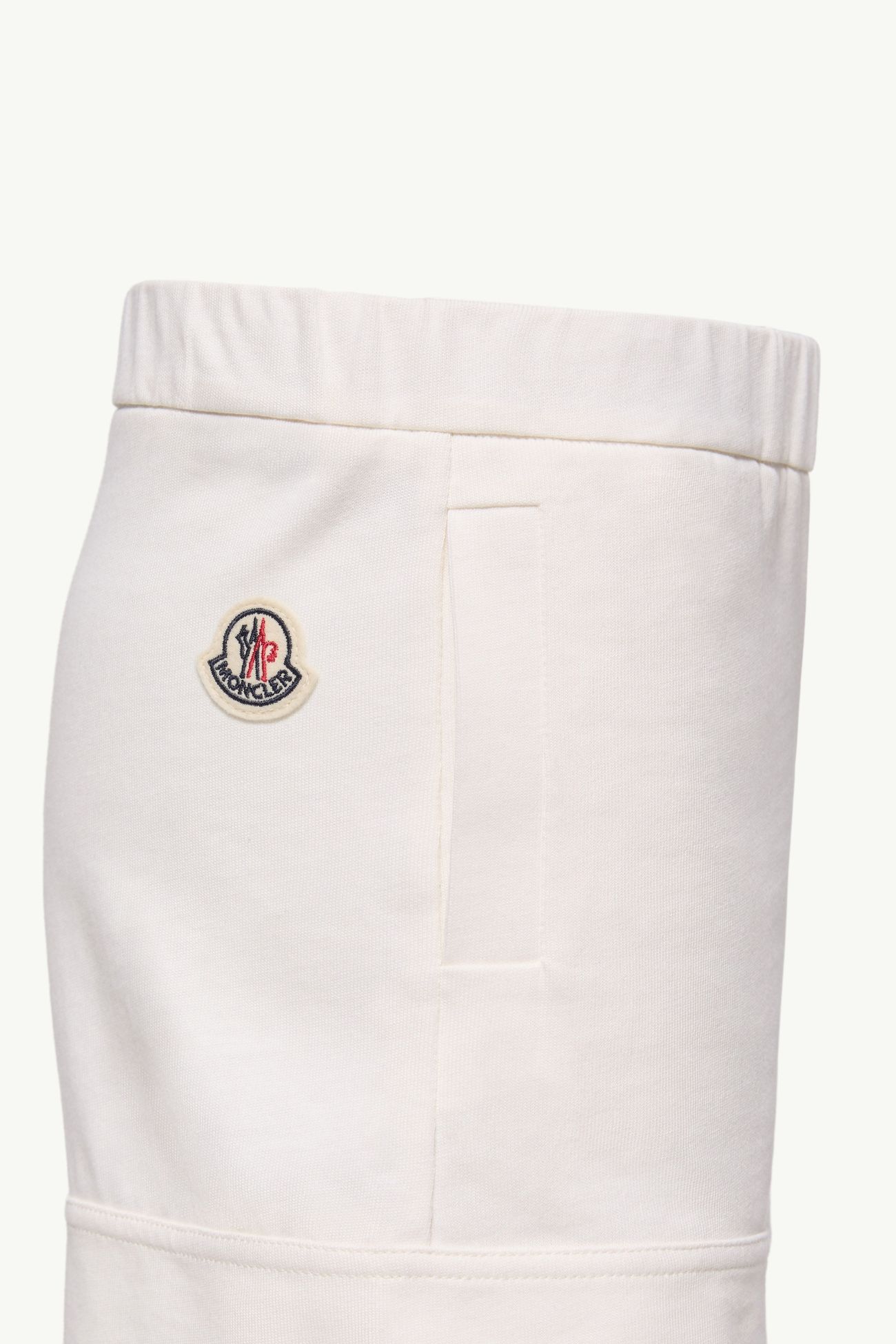 Shorts in cotone con logo Bambina Bianco Moncler 2