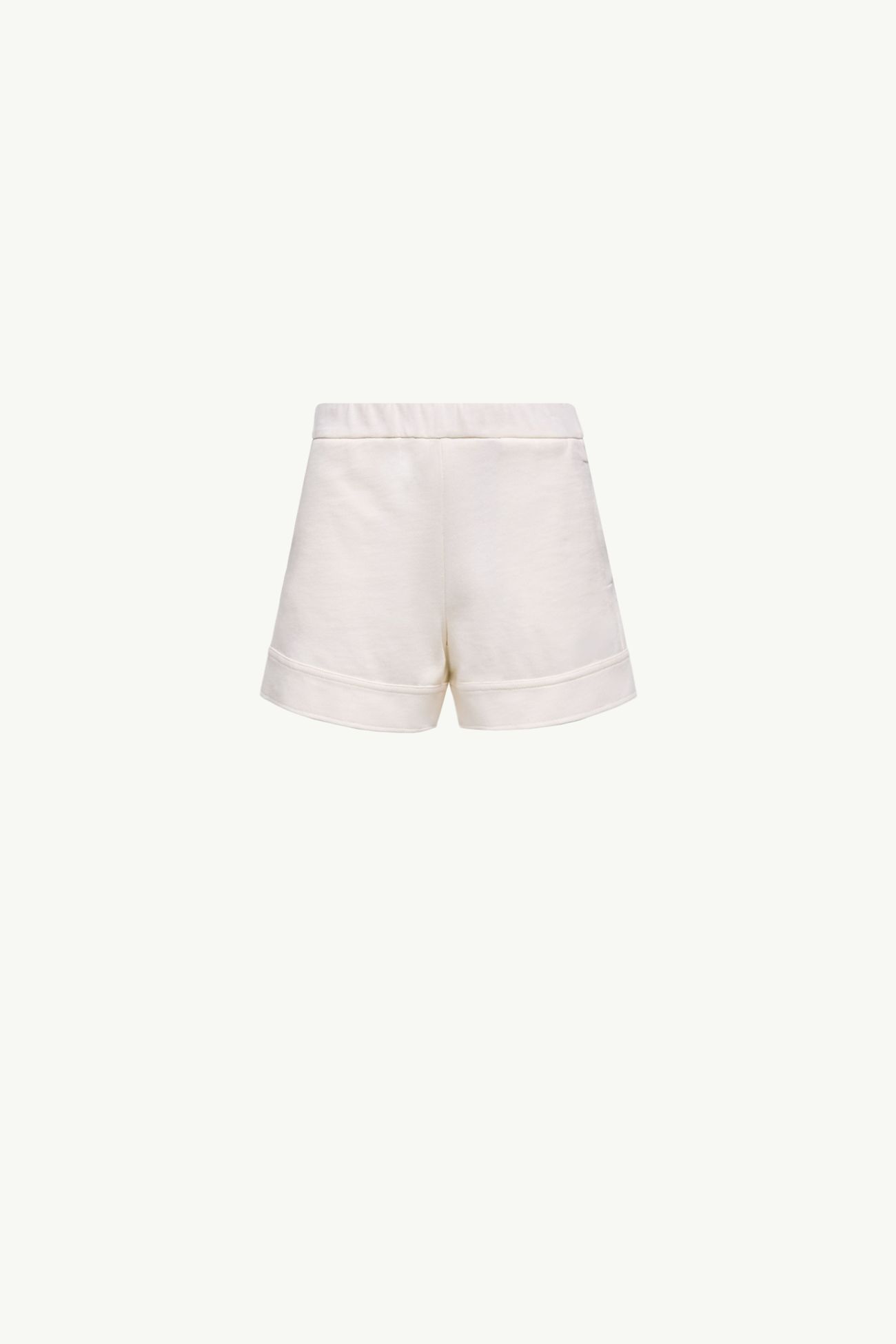 Short en coton à logo Fille Blanc Moncler 0