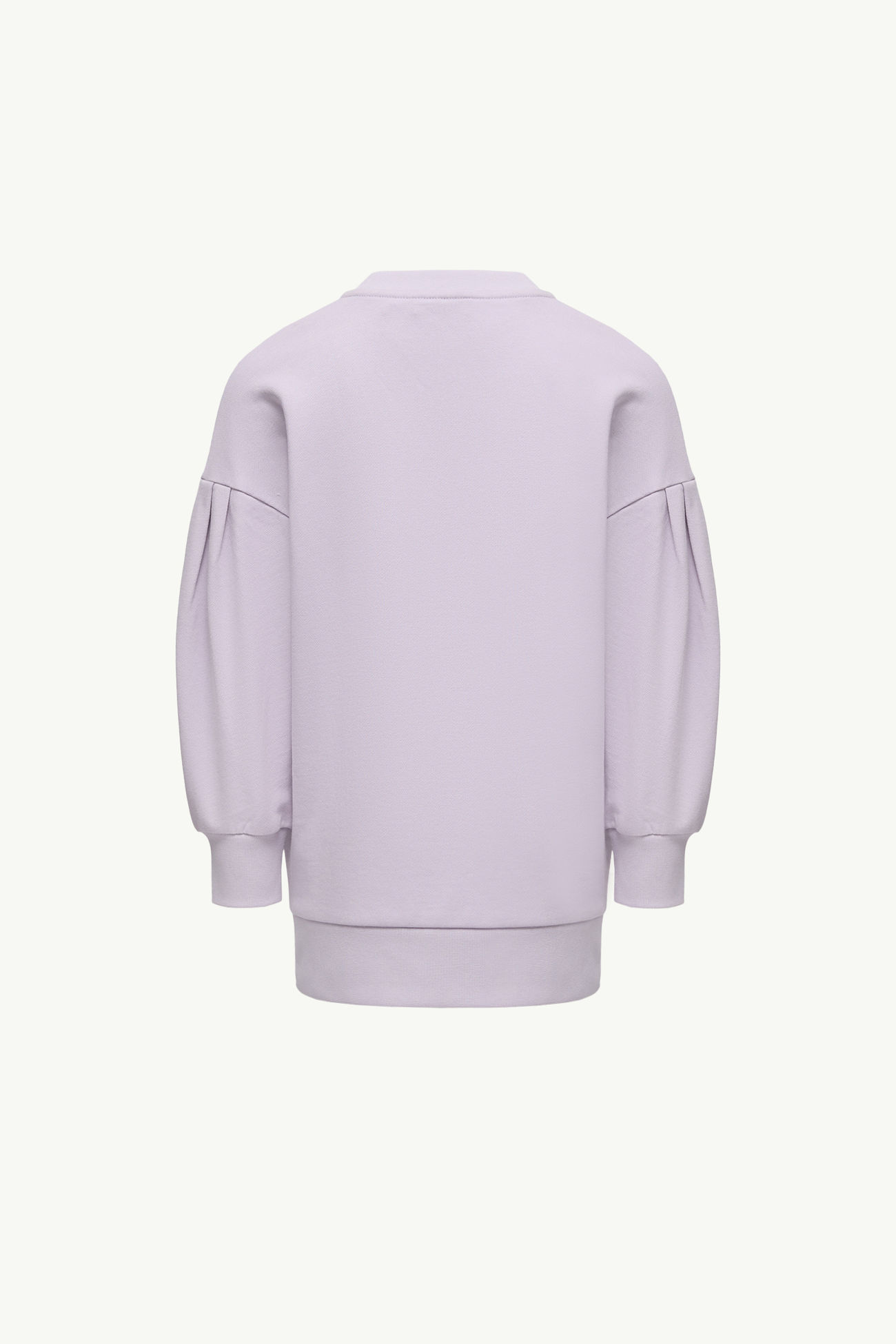 Cotton Sweatshirt Dress Girl Lilac Moncler 2