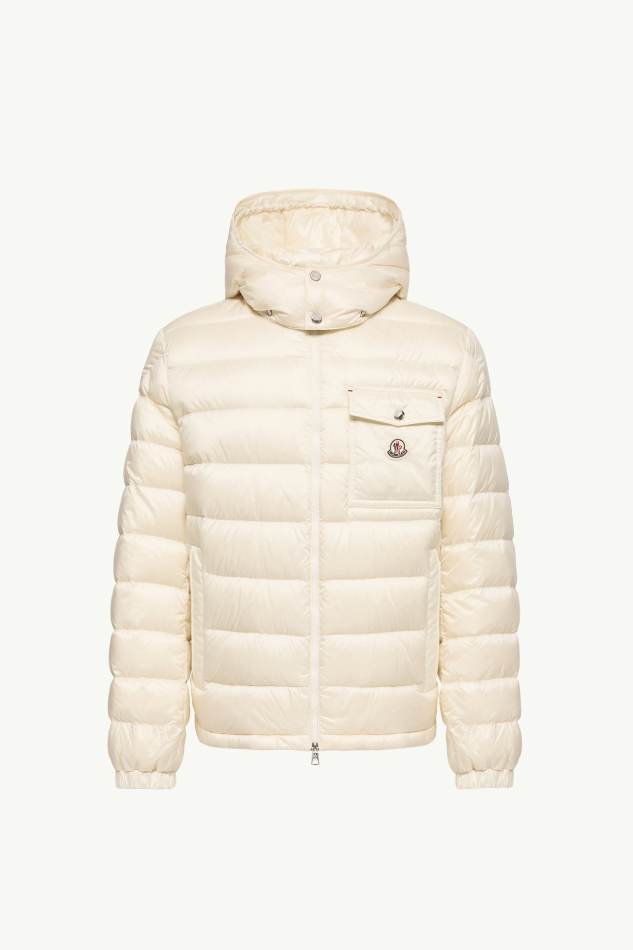 Doudoune courte à capuche Verith Hommes Blanc Moncler 2
