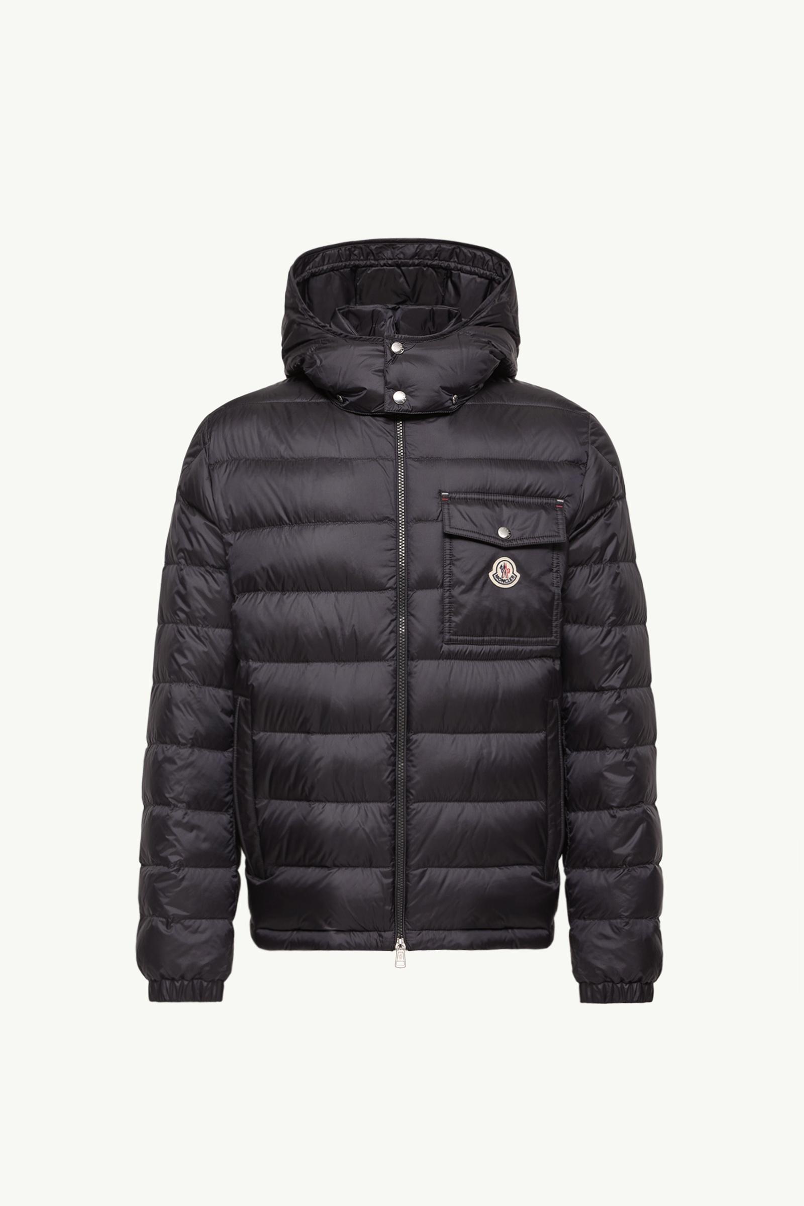 Verith Hooded Short Down Jacket Men Dark Blue Moncler, 1 of 0