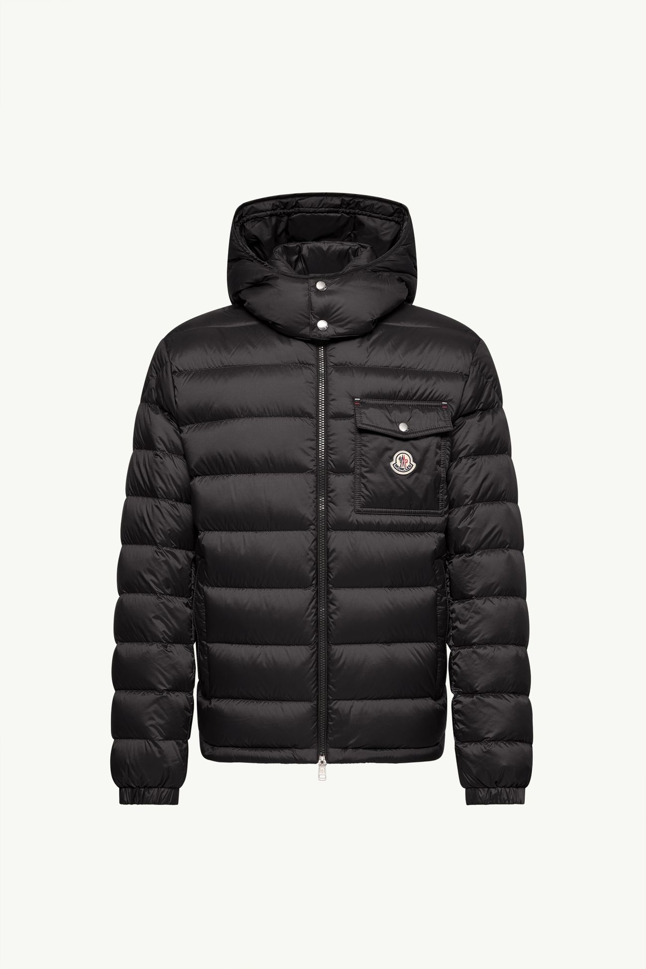 Piumino corto Verith con cappuccio Uomo Nero Moncler 2