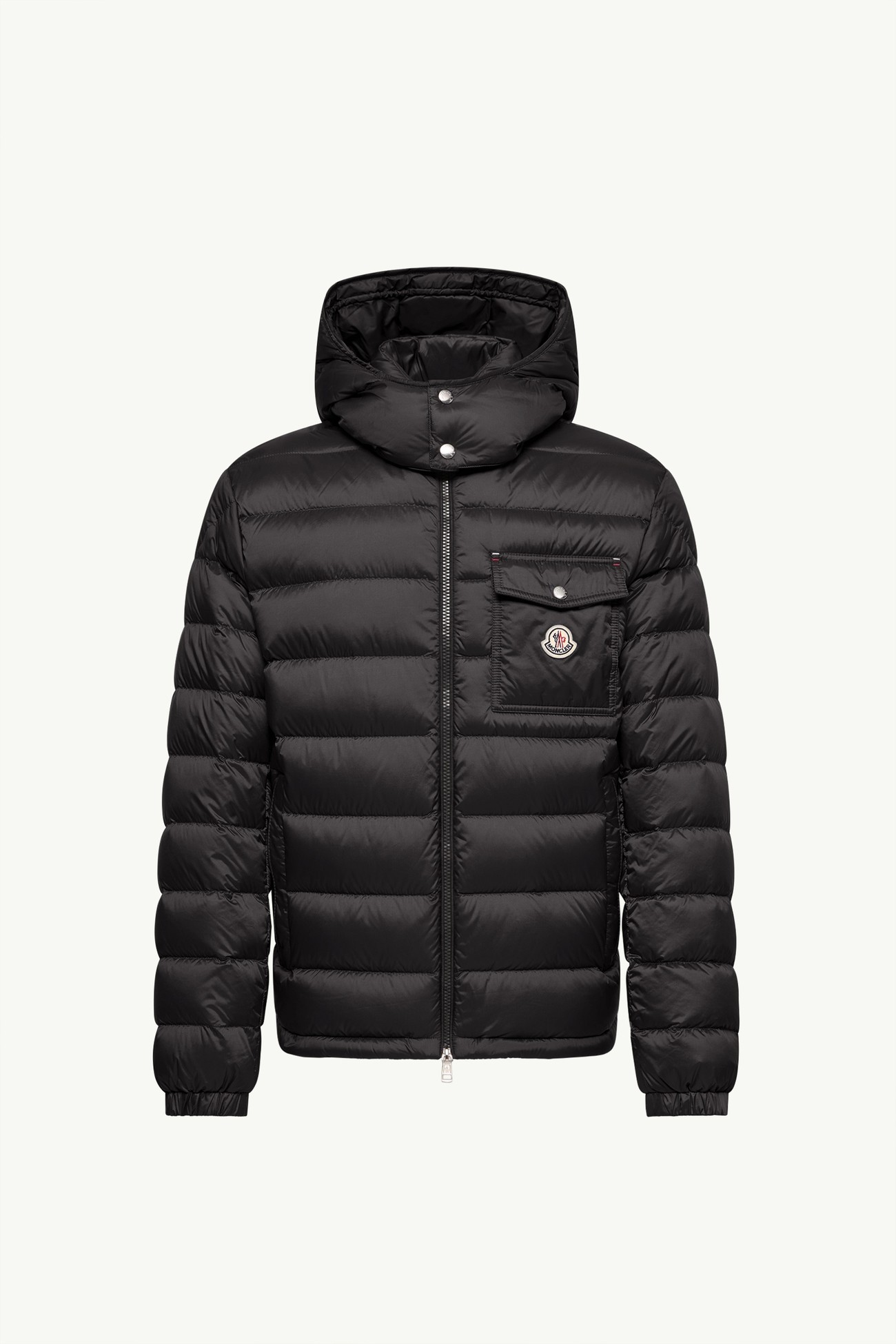 Verith Hooded Short Down Jacket Men Black Moncler 2