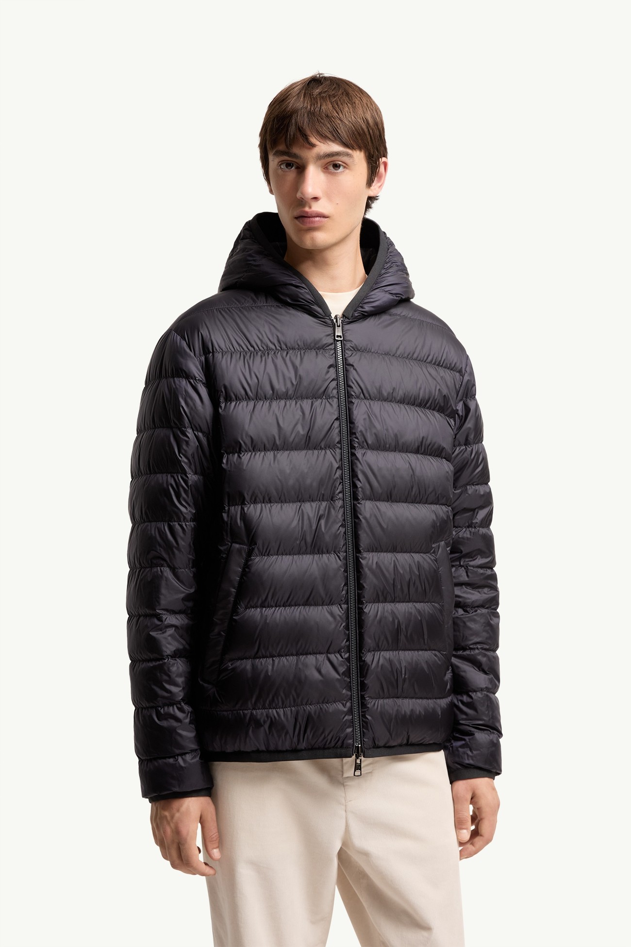 Ceze Reversible Hooded Short Jacket Men Dark Blue Moncler 5