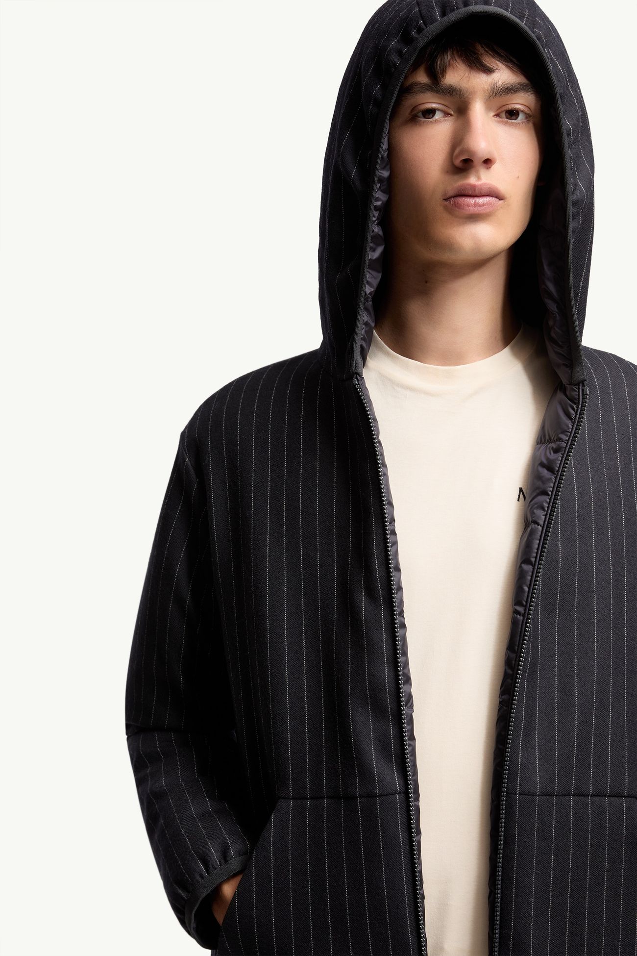 Veste courte réversible à capuche Ceze Hommes Bleu foncé Moncler 6