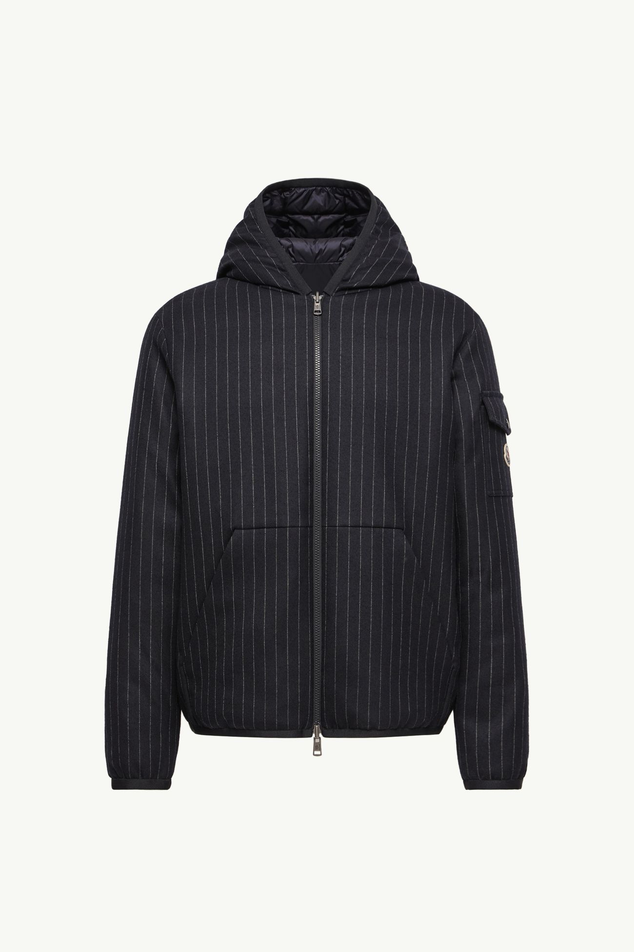 Ceze kurze Wendejacke mit Kapuze Herren Dunkelblau Moncler 2