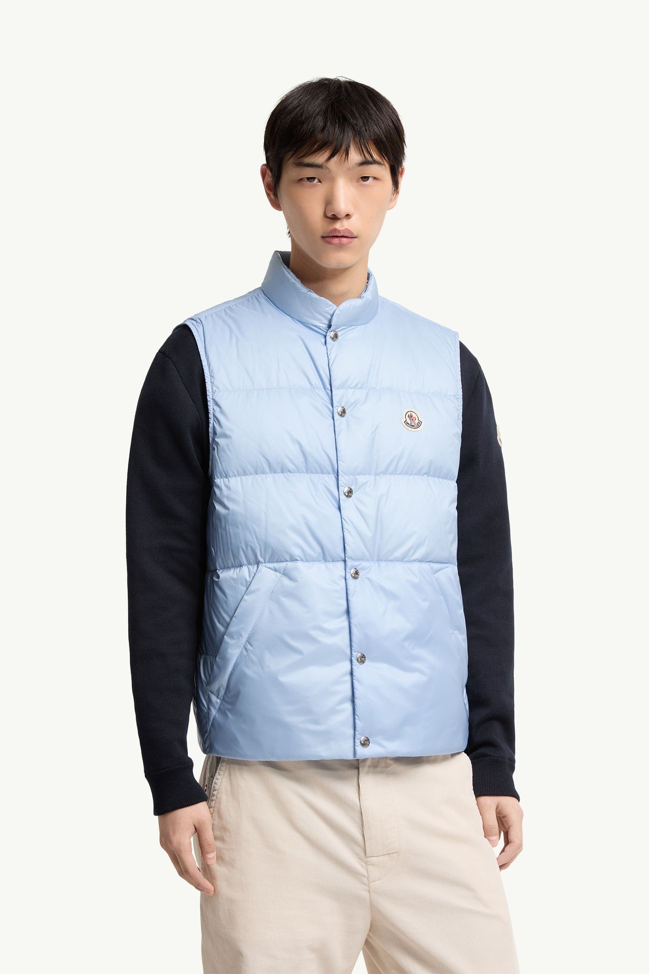 Doudoune sans manches Tuquerouye Hommes Bleu clair Moncler 3