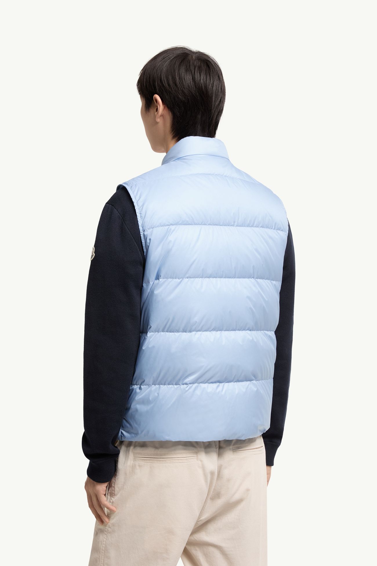 Tuquerouye Down Gilet Men Light Blue Moncler 4