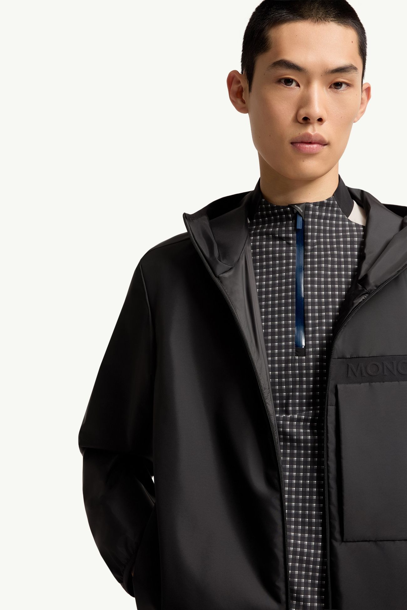 Chaqueta con capucha Fonteghi Hombre Negro Moncler 5