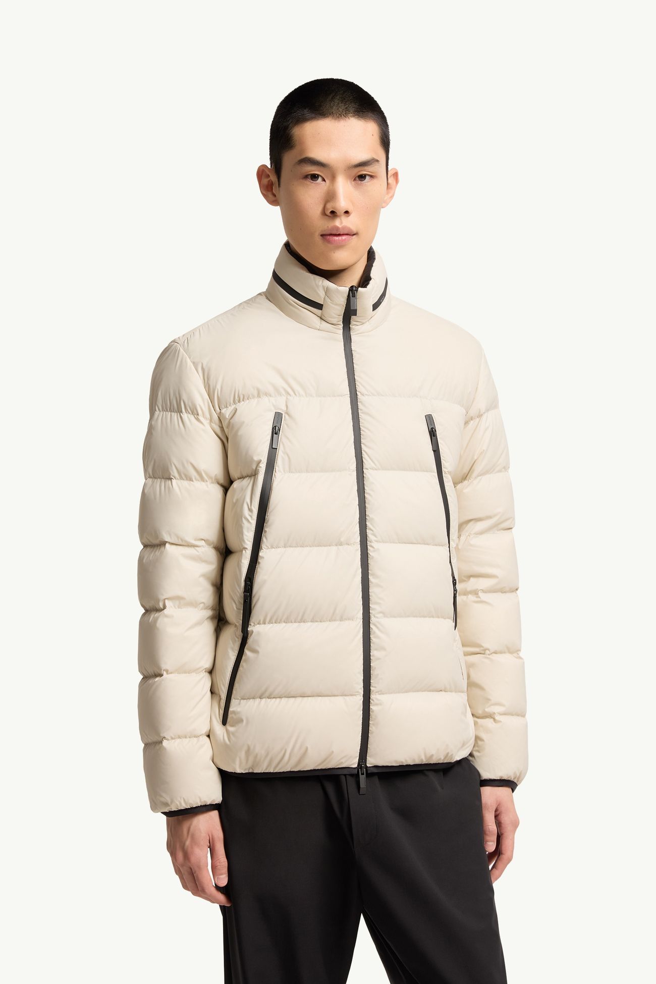 Piumino corto Dalalven Uomo Bianco Avorio Moncler 3