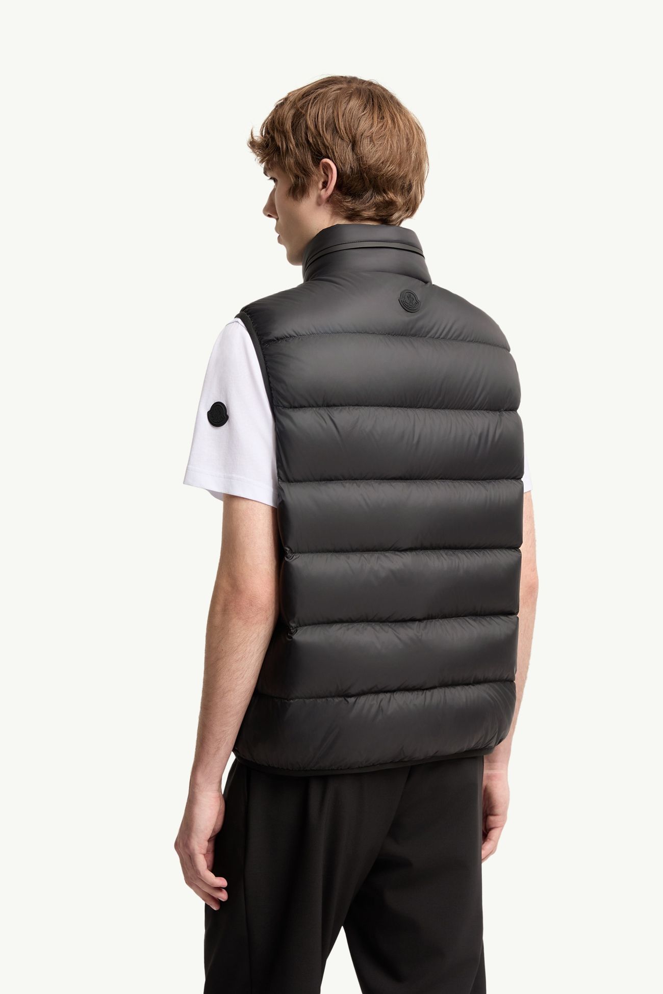 Reticone羽絨背心 男士 黑色 Moncler 4