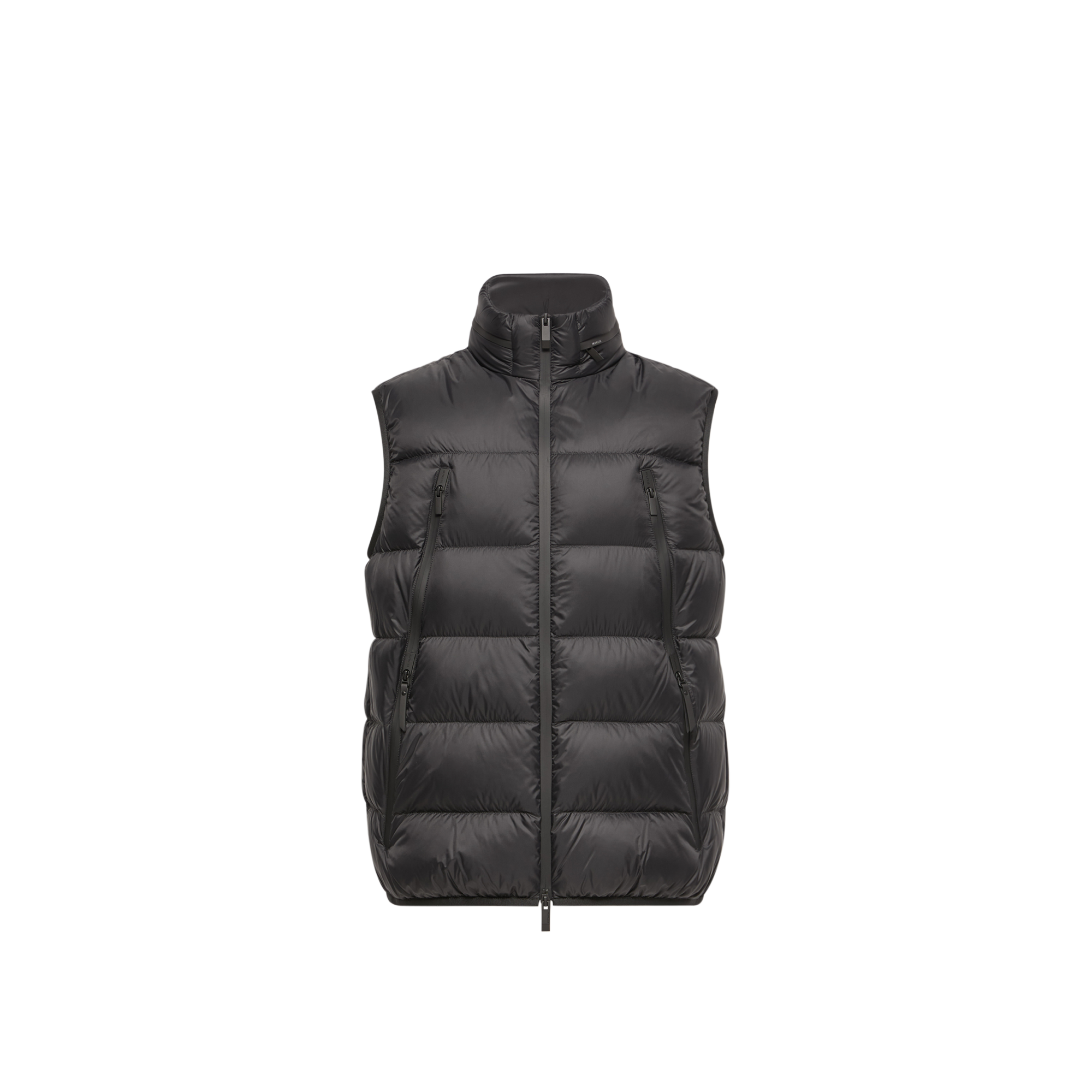 Moncler   Reticone Down Gilet for Men in Black, Size: 46