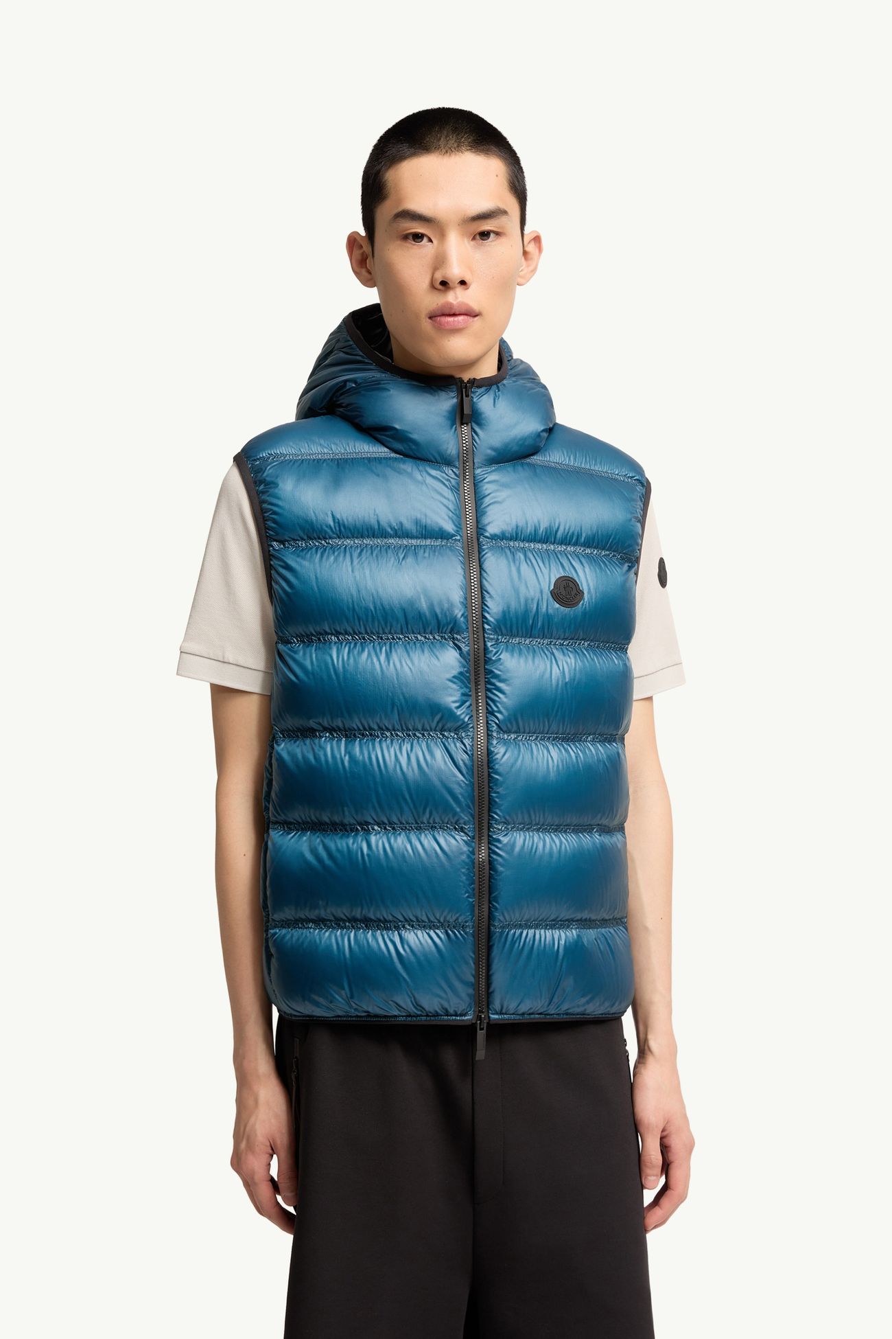 Panestrel男士羽绒马甲 男士 蓝绿色 Moncler 3
