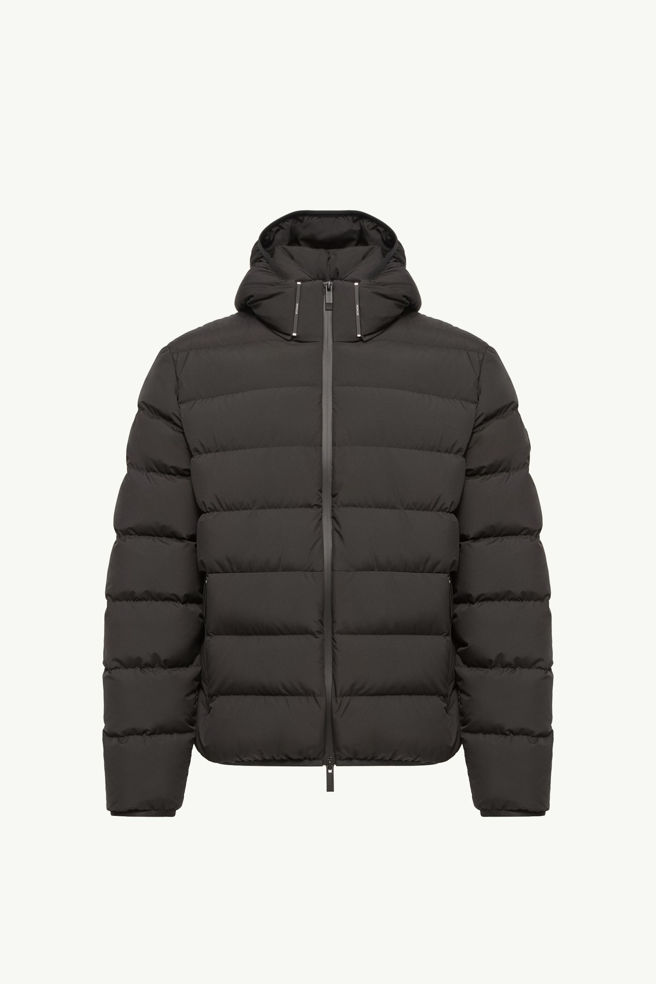 Arajoki Hooded Short Down Jacket Men Black Moncler 2