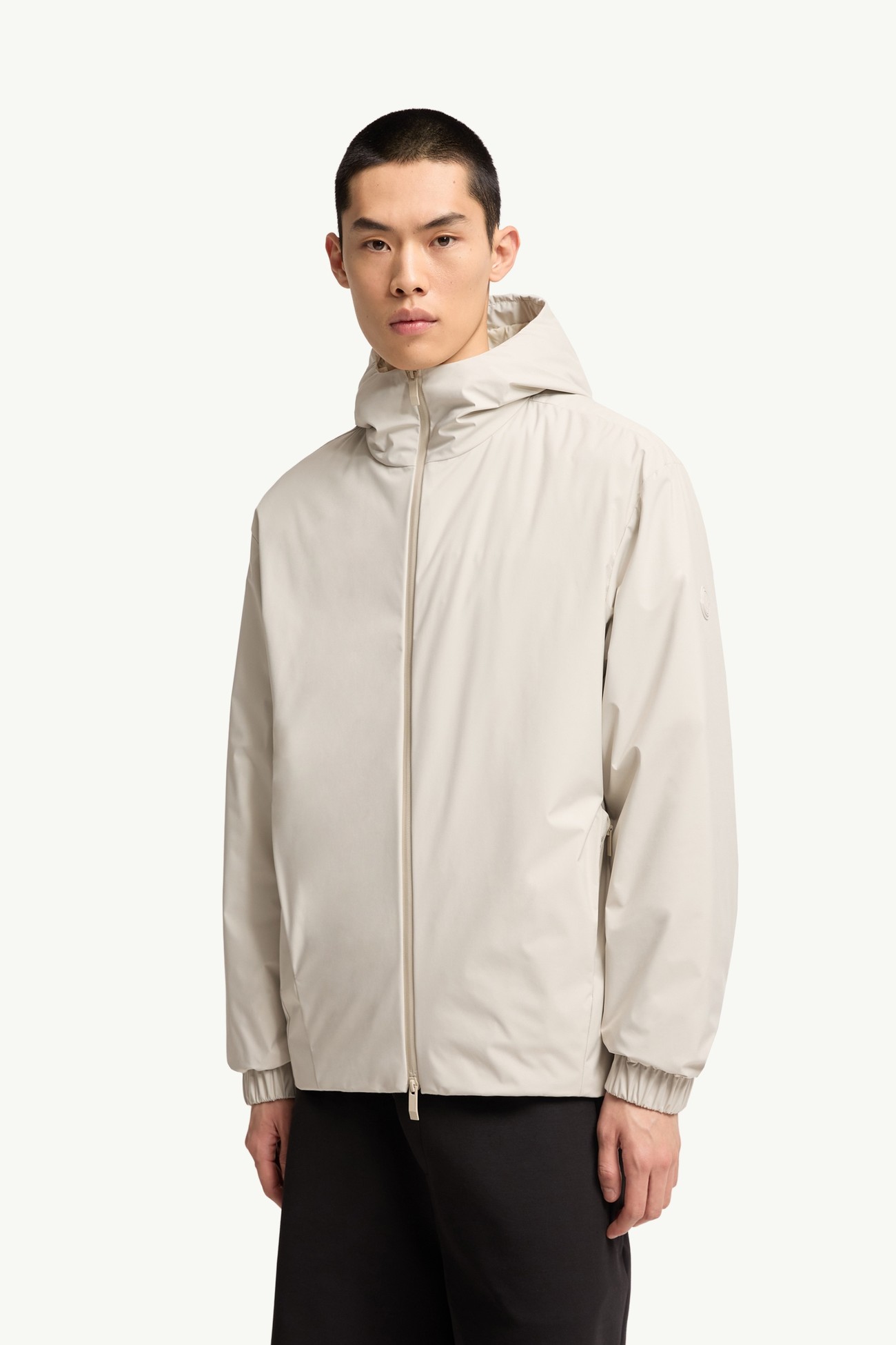 Plumífero con capucha Trelatete Hombre Beige Claro Moncler 3