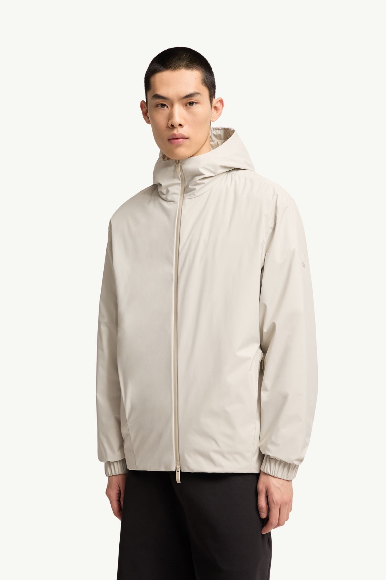 Trelatete连帽羽绒夹克外套 男士 浅米色 Moncler 3