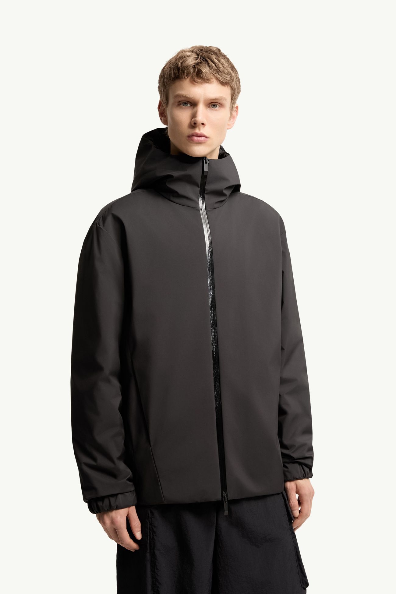 Trelatete連帽羽絨外套 男士 黑色 Moncler 3
