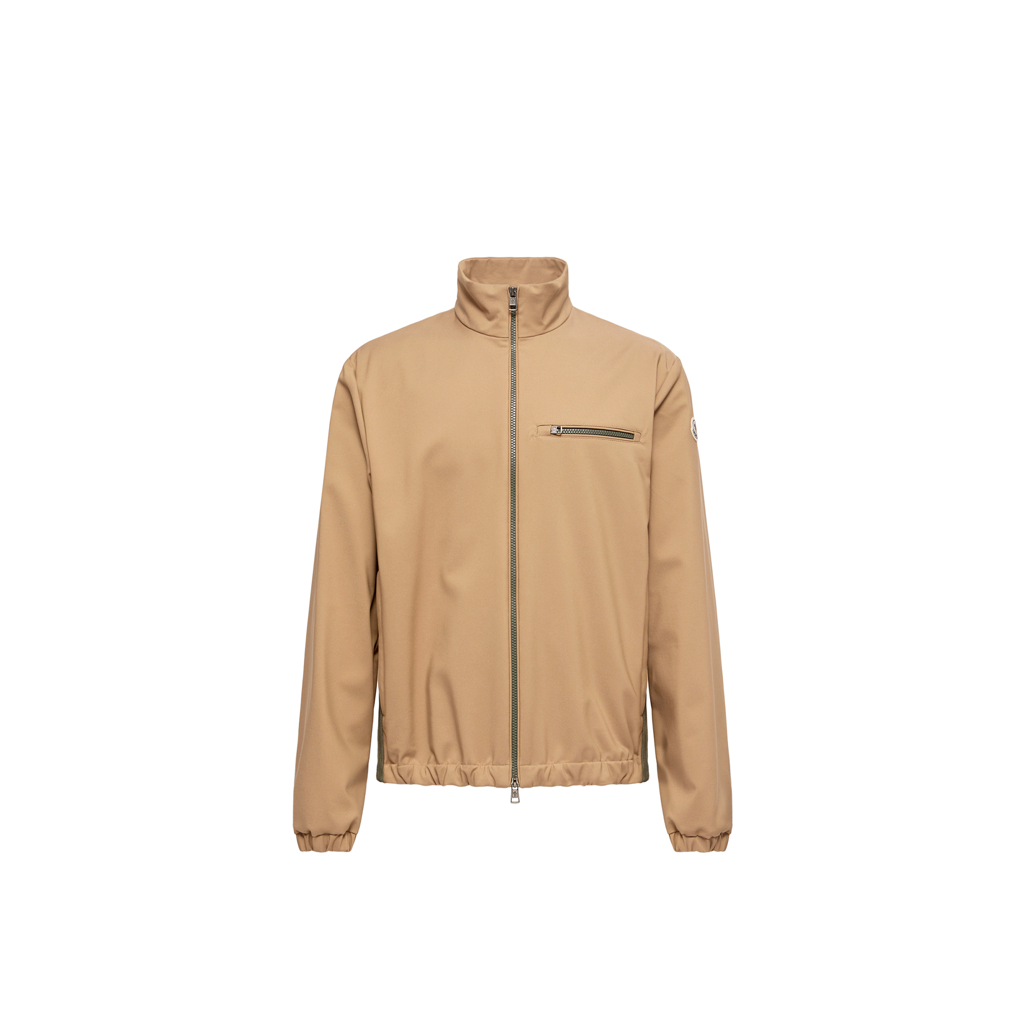 Moncler   Fourioun Cotton Blend Short Jacket for Men in Beige, Size: 42