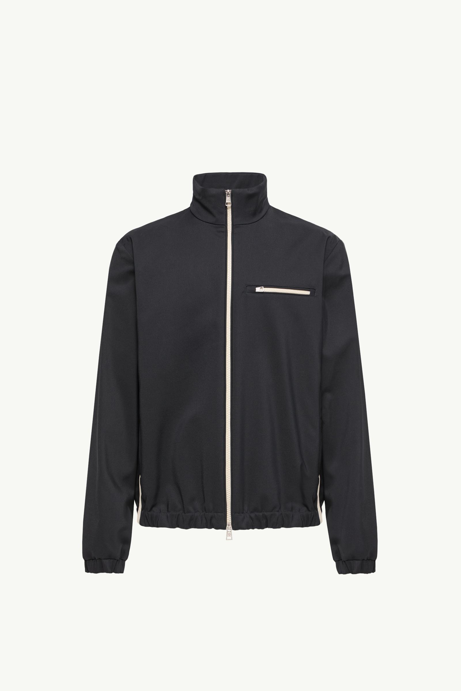 Fourioun Cotton Blend Short Jacket Men Navy Blue Moncler, 1 of 0