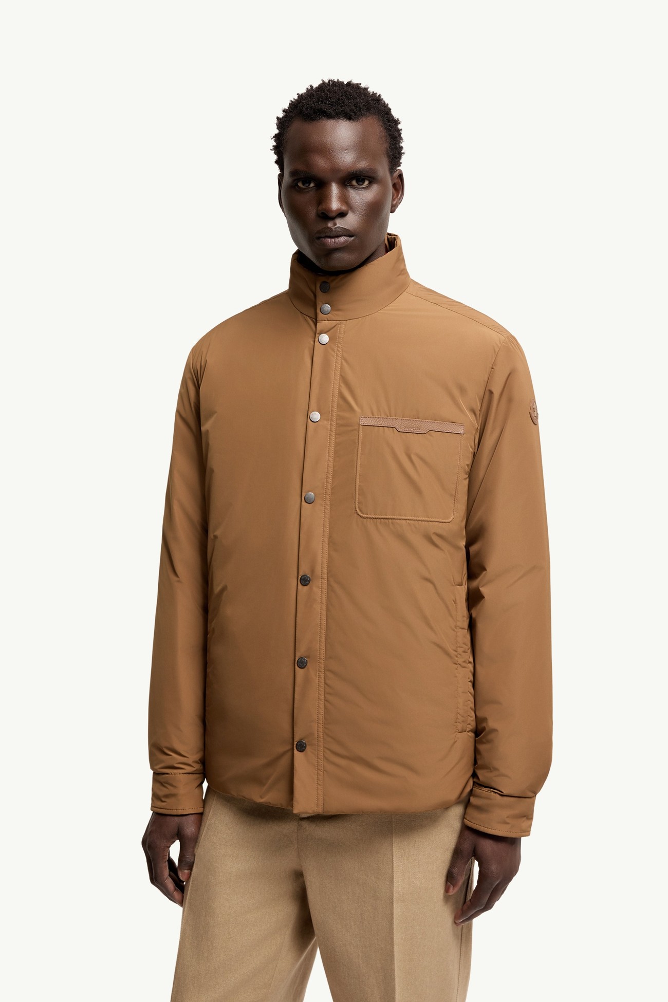 Doudoune courte Yndale Hommes Marron clair Moncler 3