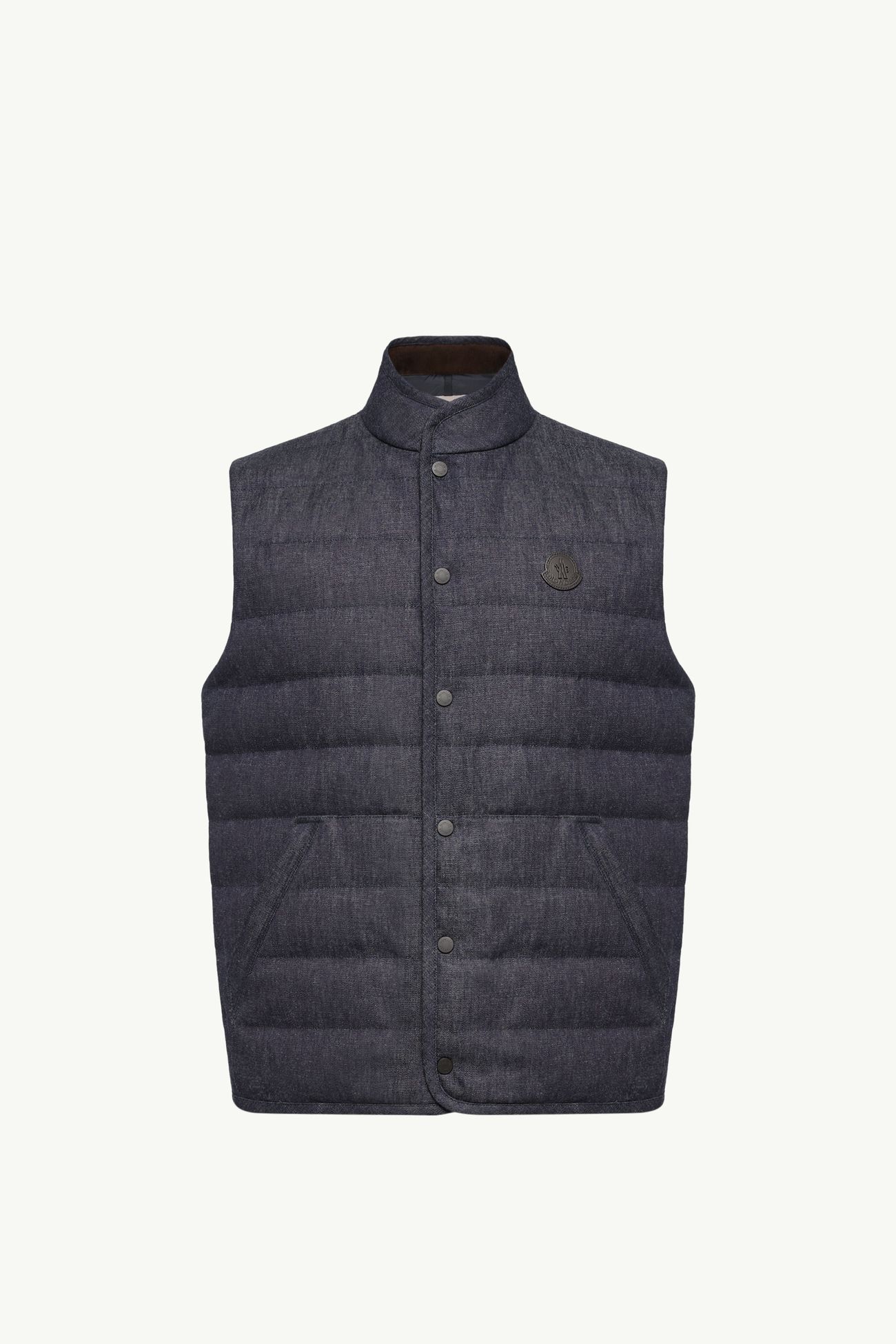 Liorane Denim Down Vest Hommes Bleu foncé Moncler 2