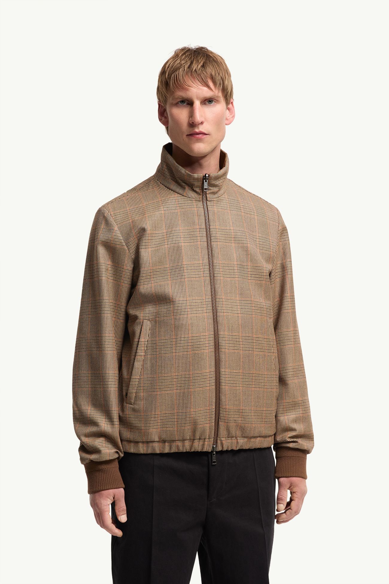 Frothive Reversible Wool Jacket Men Beige & Brown Moncler 3