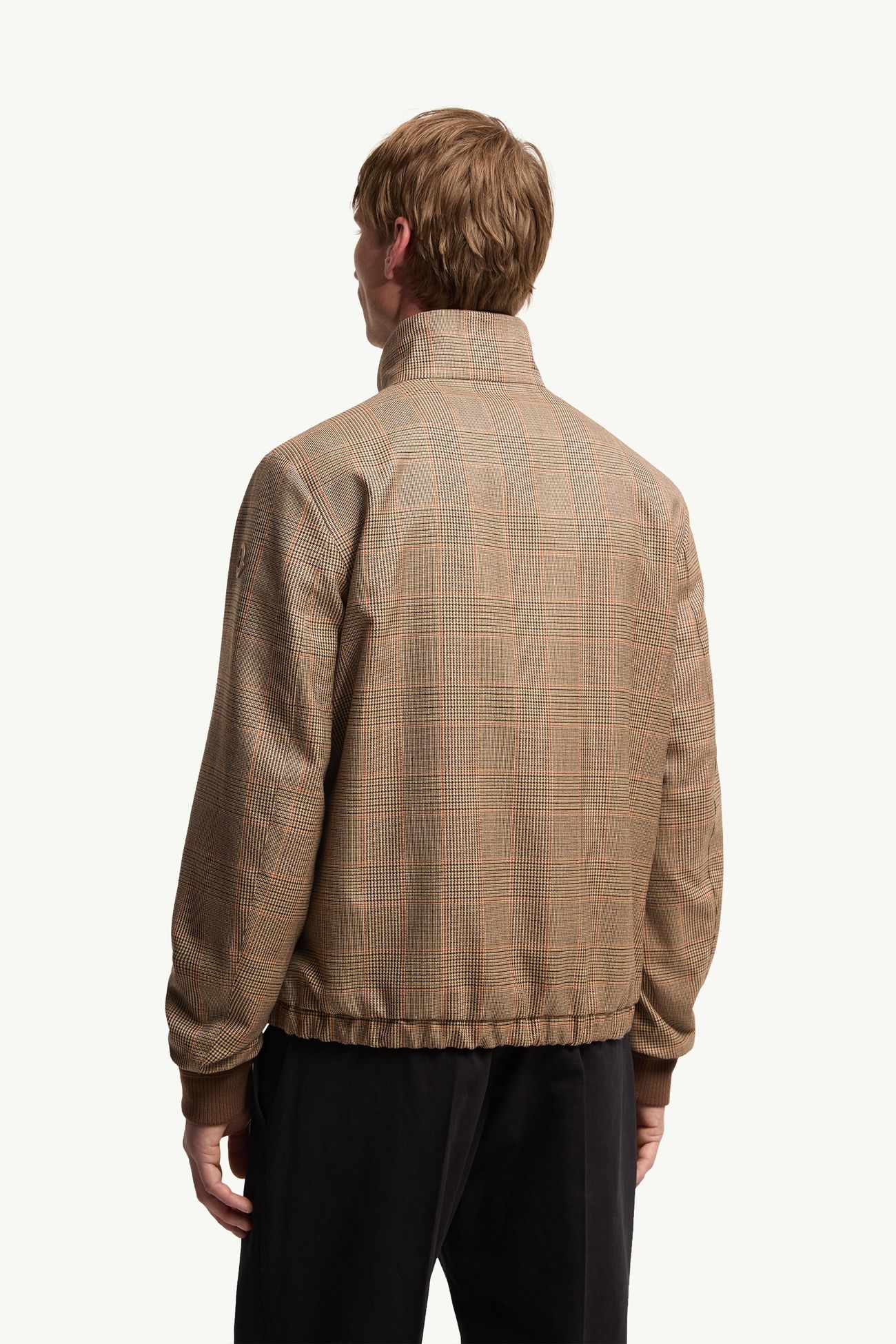 Frothive Reversible Wool Jacket Men Beige & Brown Moncler 4