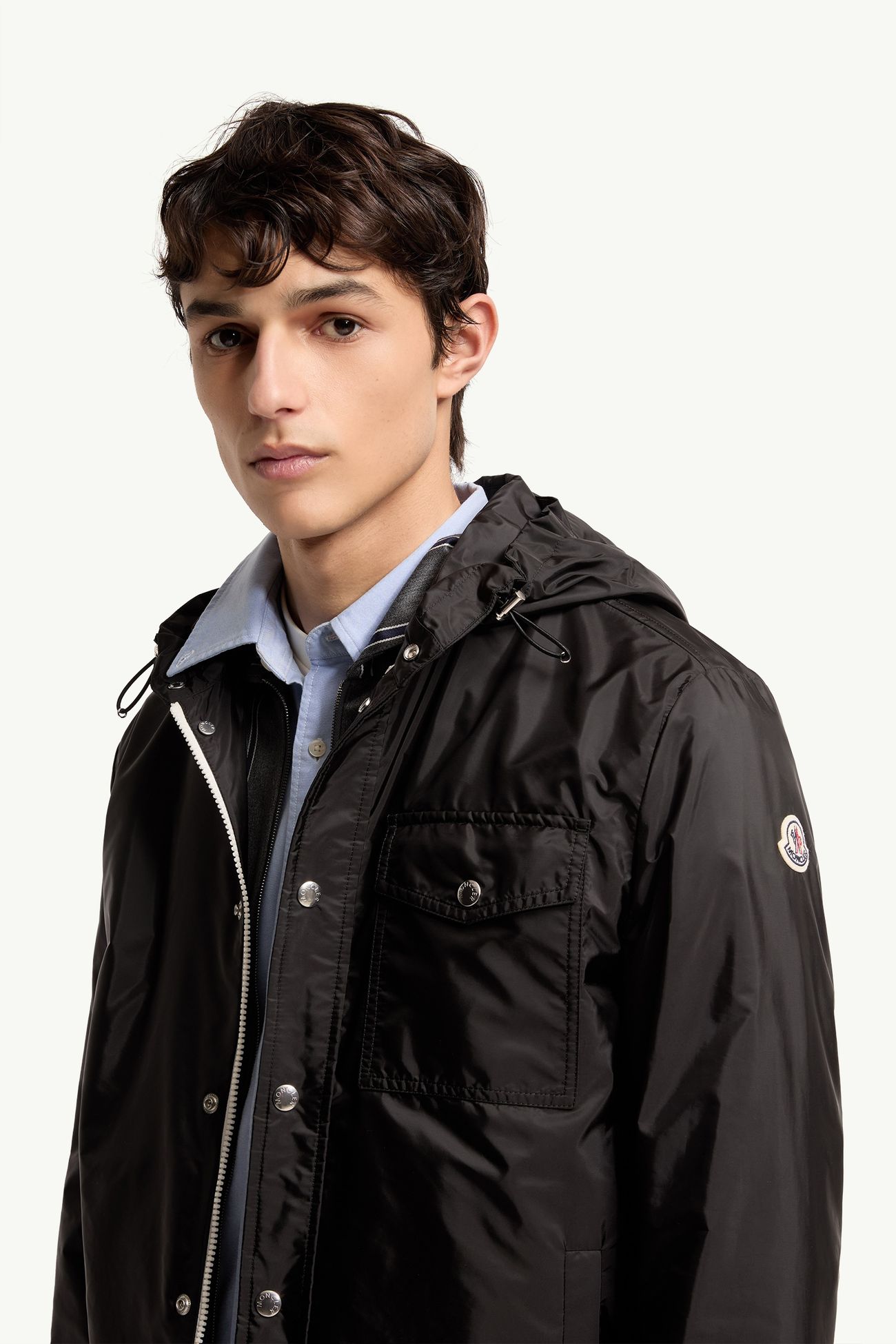 Duvainne連帽外套 男士 黑色 Moncler 1
